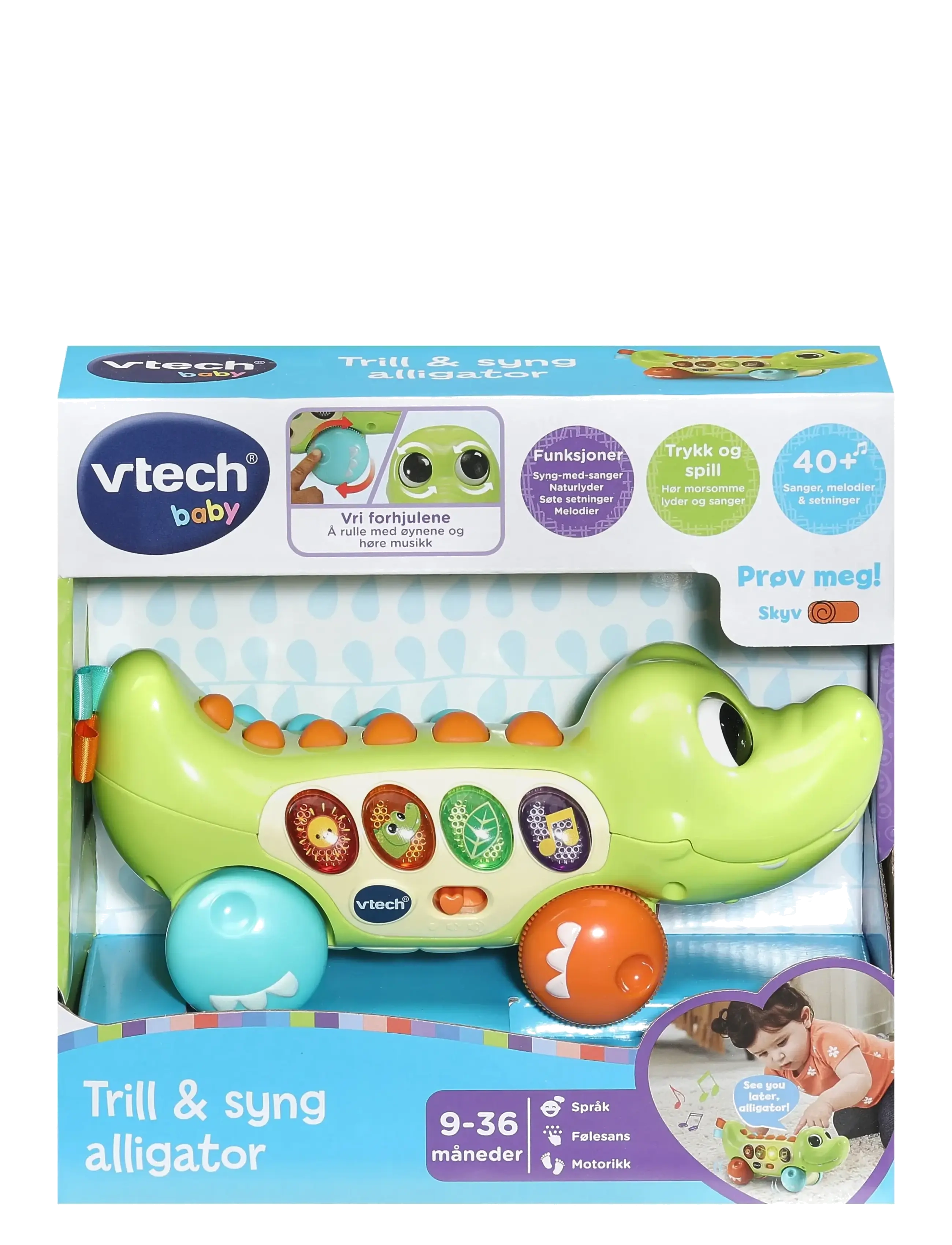 Vtech Vtech Squishy Spikes Alligator NO - Vtech - MULTI / green