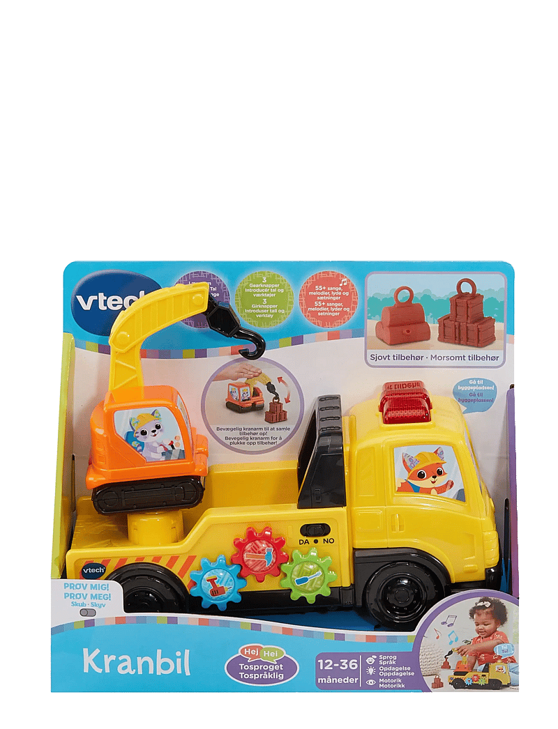 Vtech - Vtech Building Buddies Truck DK/NO - byggmaskiner - muti - 0
