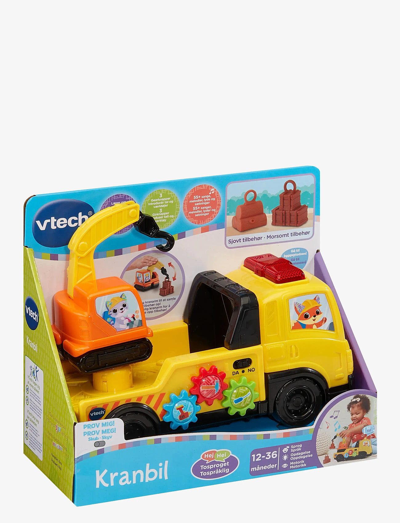 Vtech - Vtech Building Buddies Truck DK/NO - byggmaskiner - muti - 2