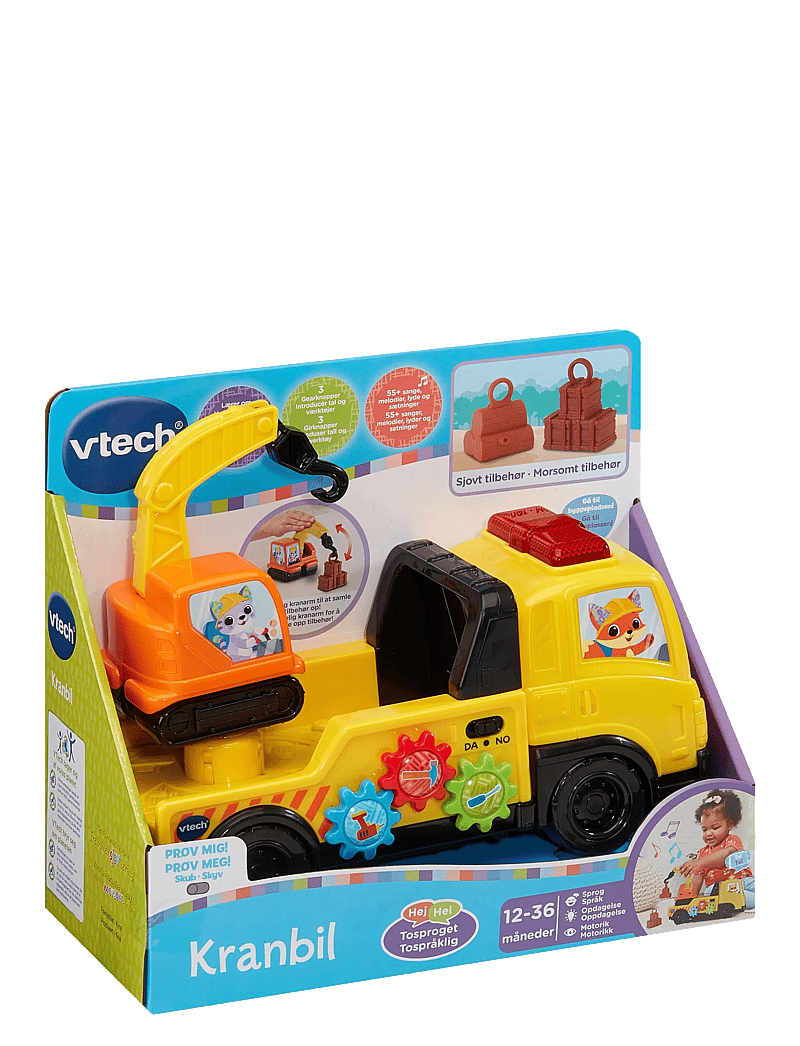 Vtech - Vtech Building Buddies Truck DK/NO - byggmaskiner - muti - 2