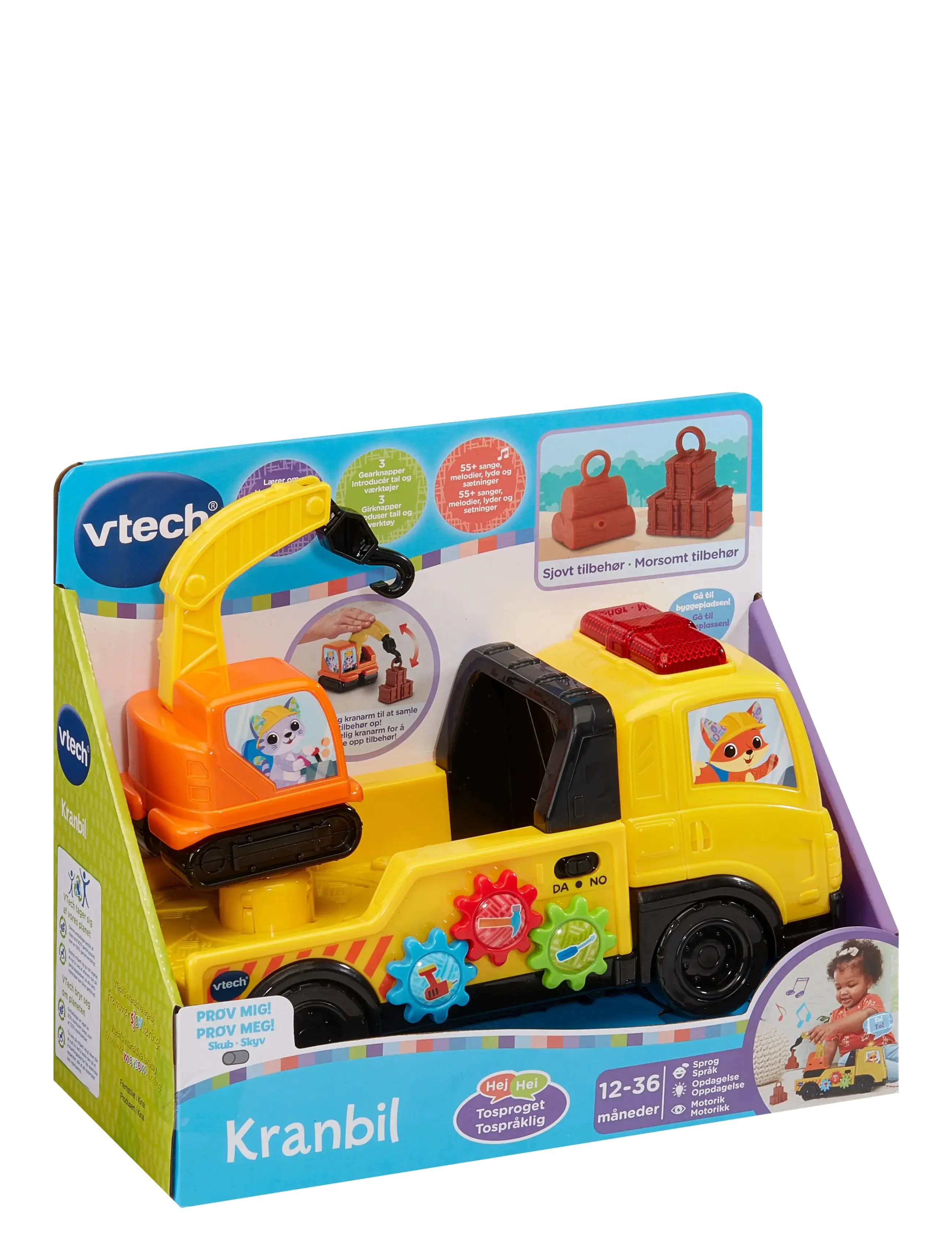 Vtech - Vtech Building Buddies Truck DK/NO - interaktiva leksaker - muti - 2