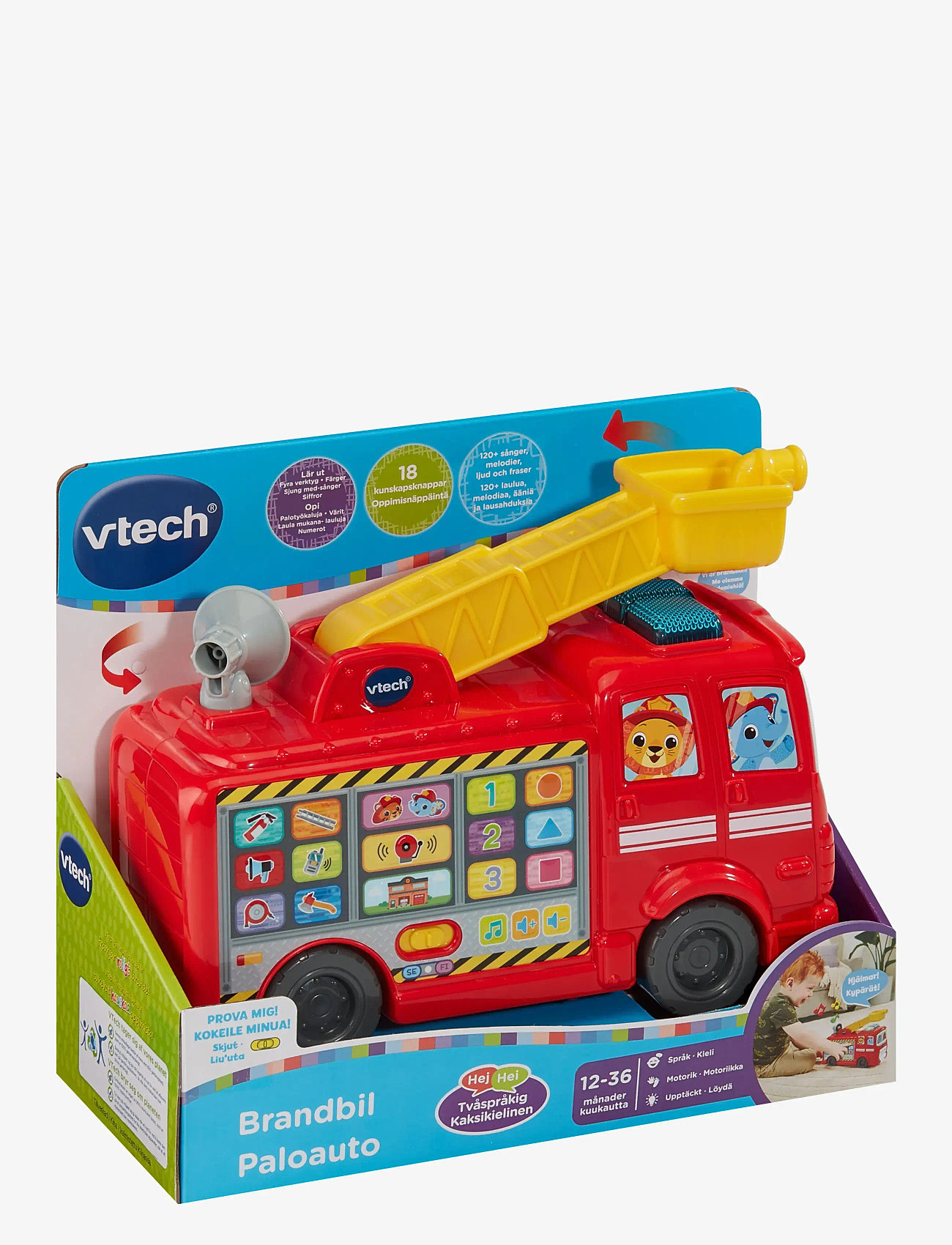 Vtech - Vtech Rescue Buddies Fire Engine SE/FI - brandbiler - muti - 1