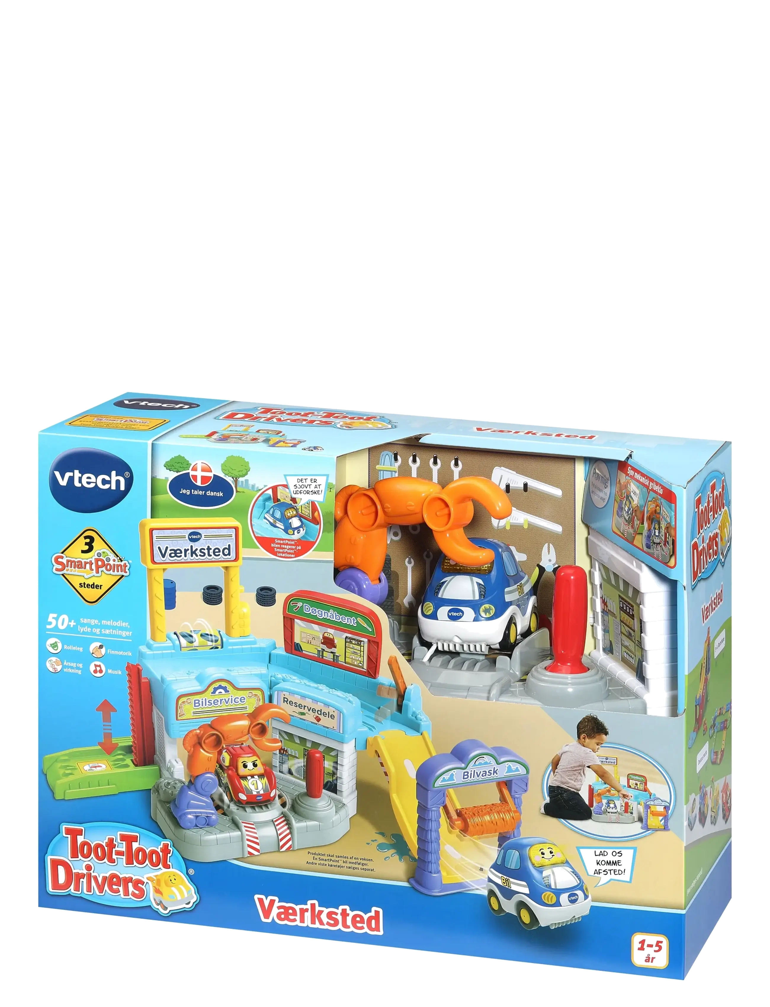 Vtech Vtech Toot Toot Værksted DK - Inspiration - MULTI / multi