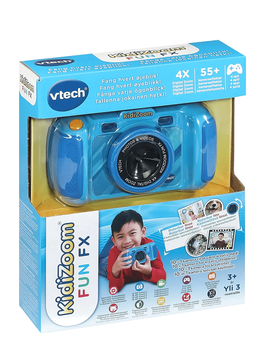 Vtech - Vtech Kidizoom Fun FX Camera DK/NO/SE/FI - elektronik & media - multi - 3