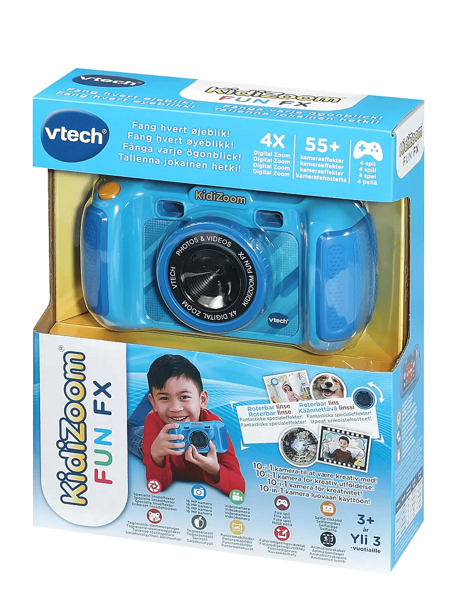 Vtech - Vtech Kidizoom Fun FX Camera DK/NO/SE/FI - elektronik & media - multi - 4
