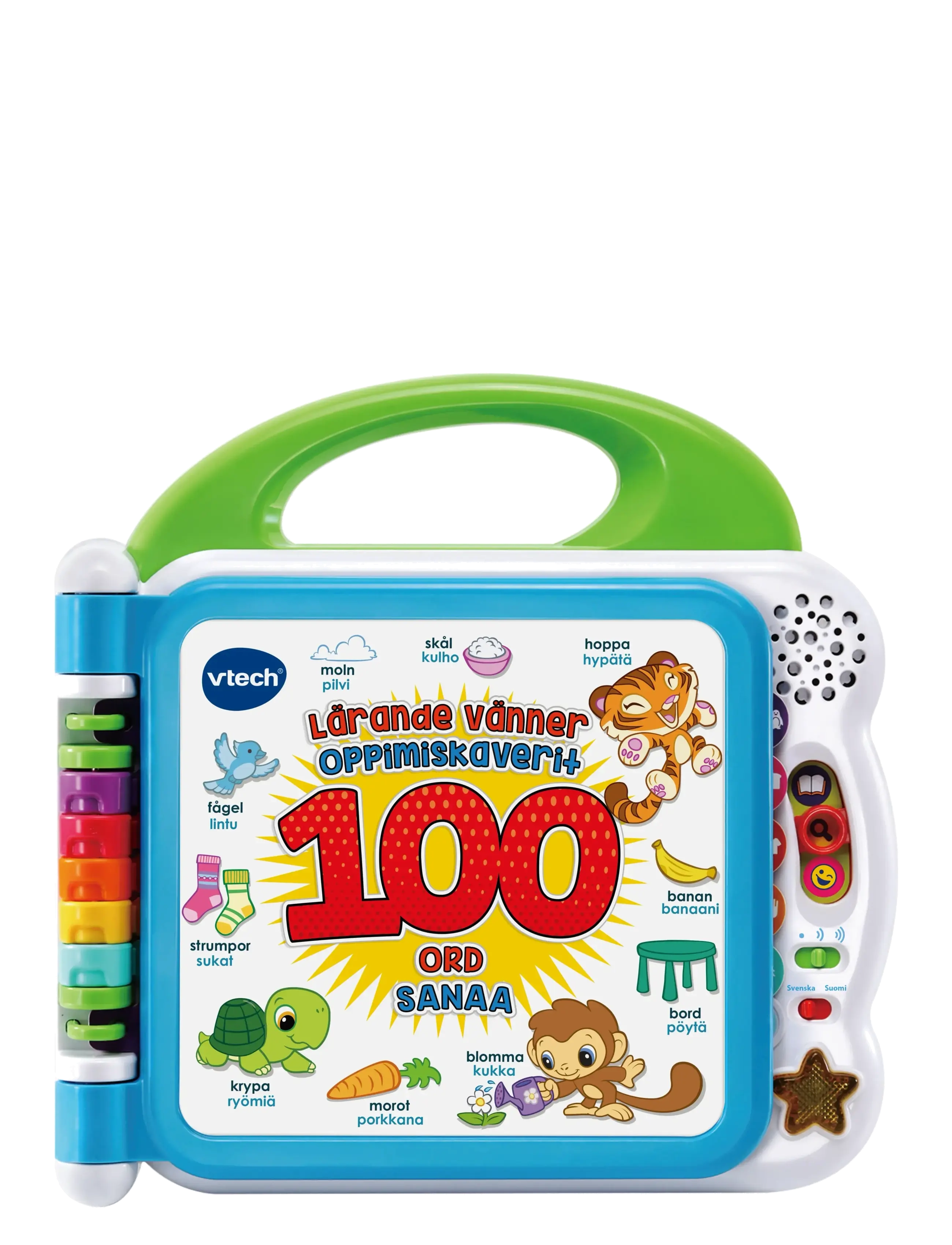 Vtech Baby My First 100 Words Se/Fi, Børn, Interactive Legetøj, Hvid, Str: ONE SIZE
