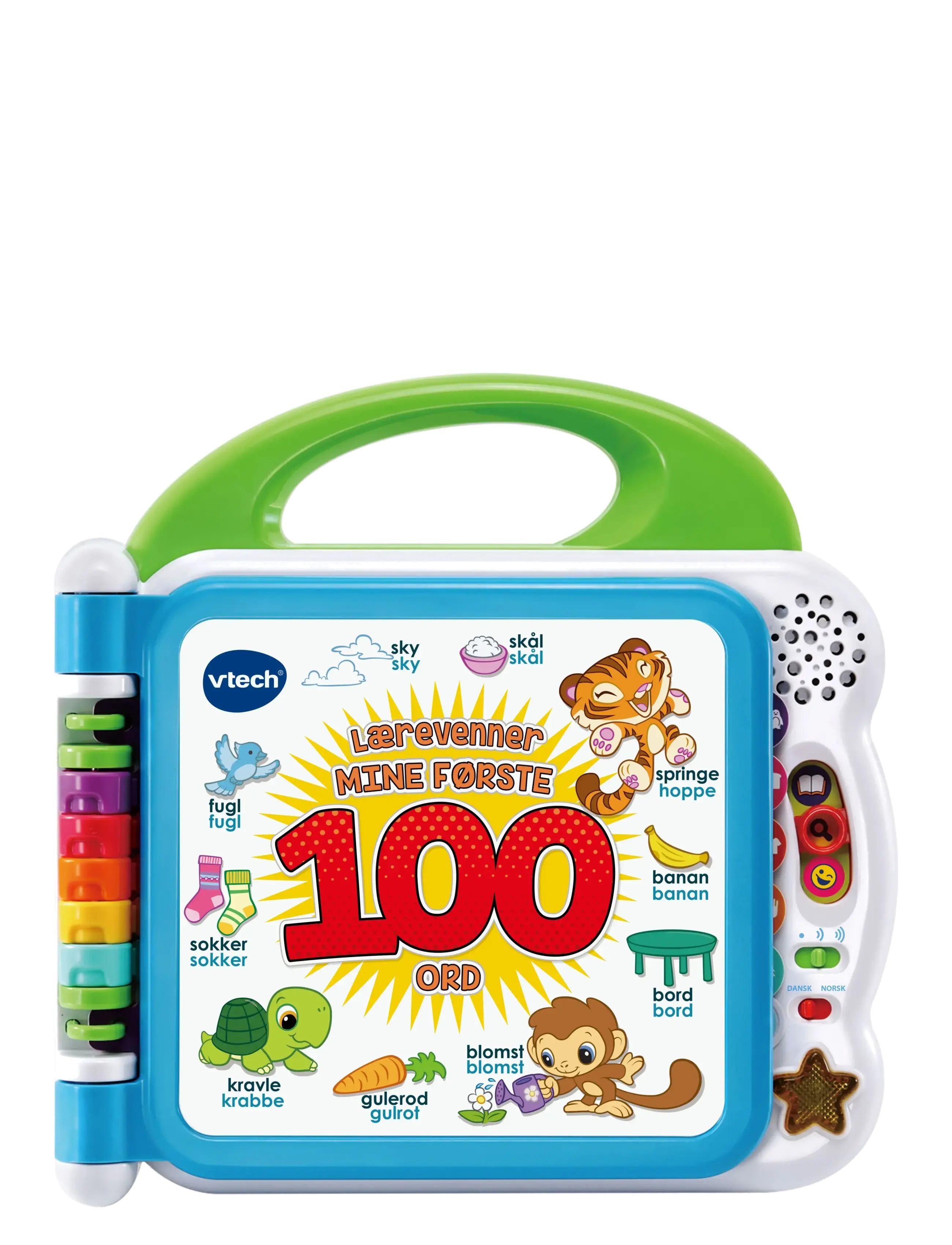 Vtech Baby Mine Første 100 Ord Dk/No, Børn, Interactive Legetøj, Multi/mønstret, Str: ONE SIZE
