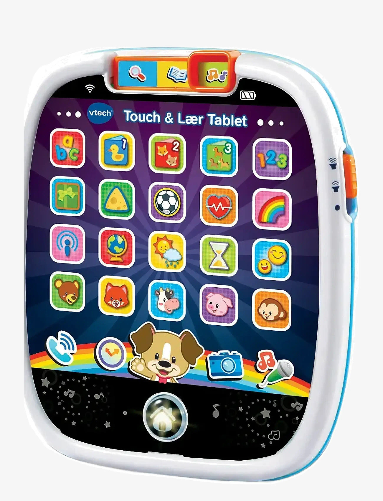 Vtech - Vtech Touch & Teach Tablet DK - interaktivt legetøj - multi - 0