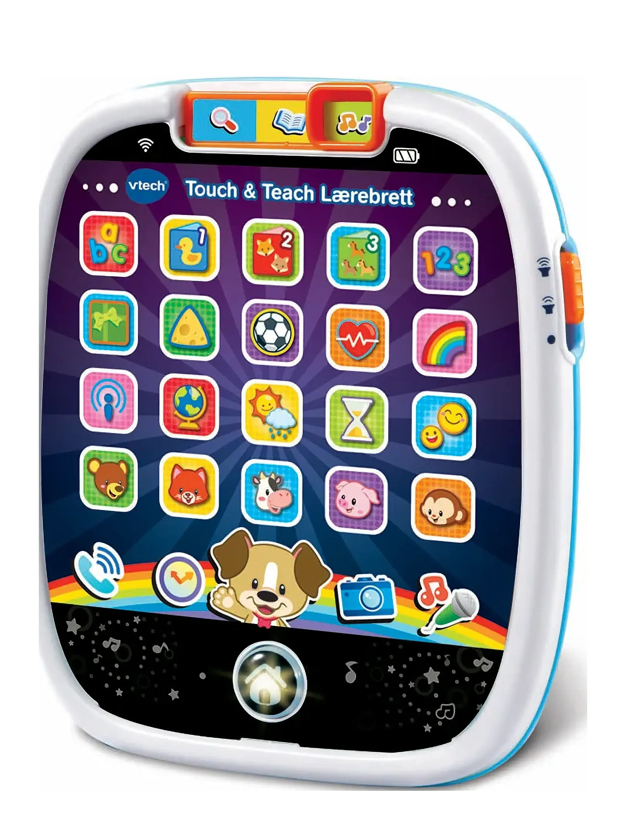 Vtech Vtech Touch & Teach Tablet No, NORWEGIAN, Multi/patterned, Educational Legetøj > Interactive Legetøj, Børn
