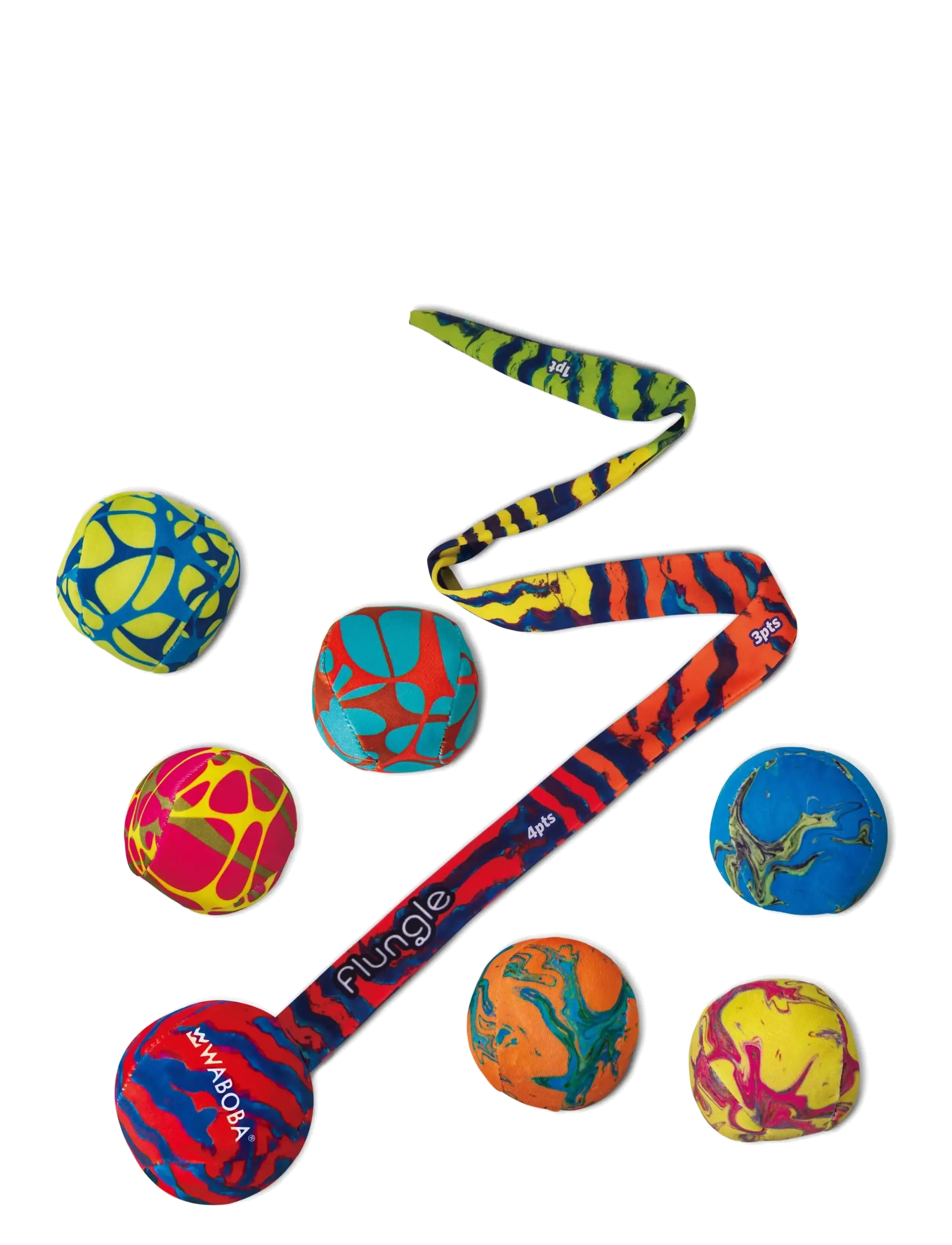 Waboba WABOBA FLUNGLE - Õuemängud ja Sport - MULTICOLOR / red