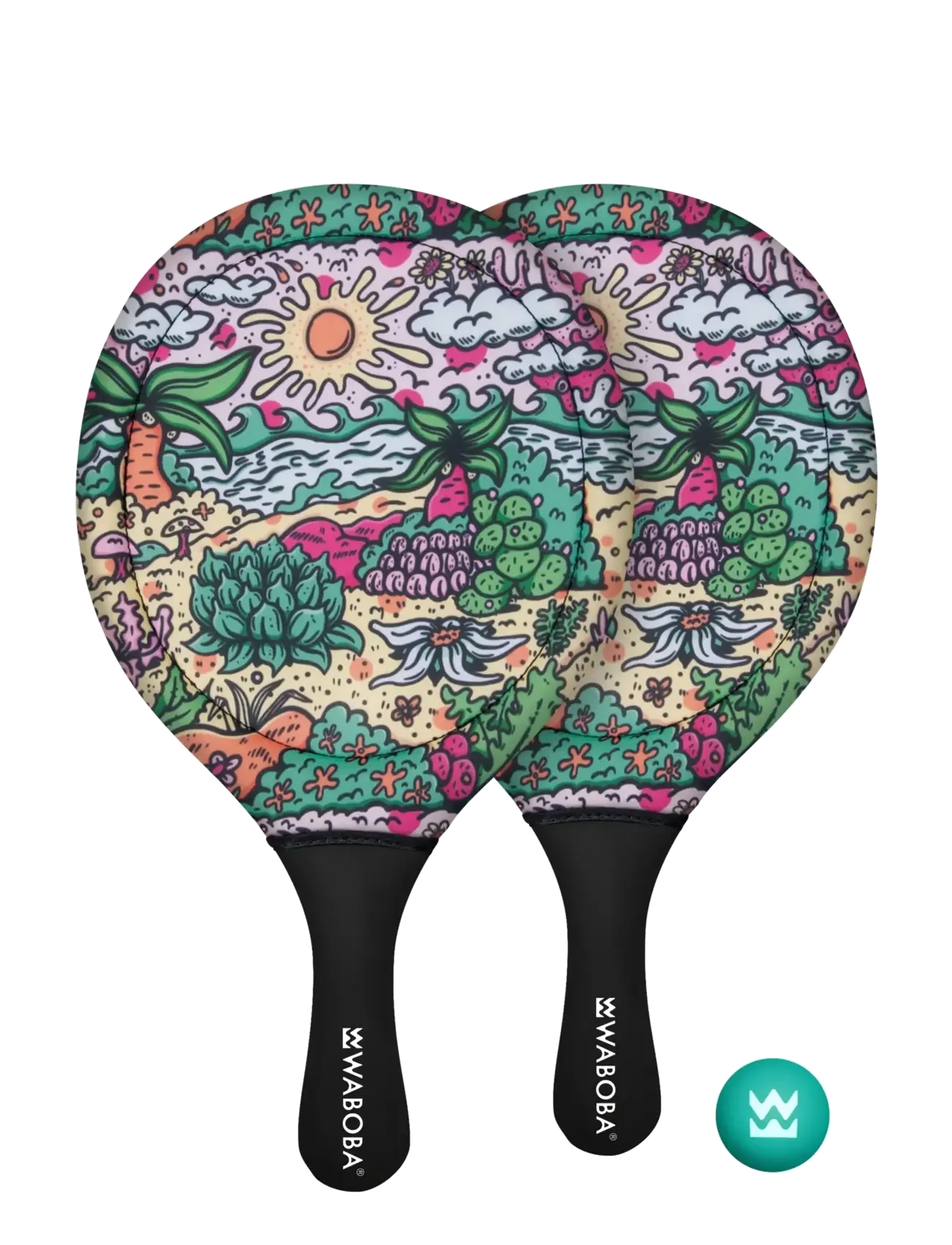 Waboba Waboba Paddle Tropical - Leksaker - MULTICOLOR / blue