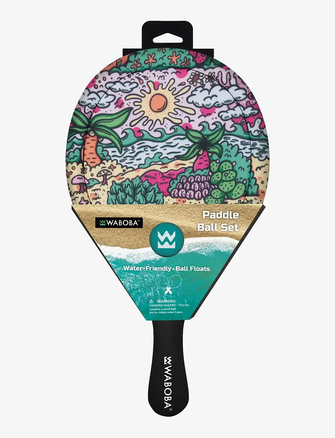 Waboba - Waboba Paddle Tropical - udendørs spil & sport - multicolor - 3