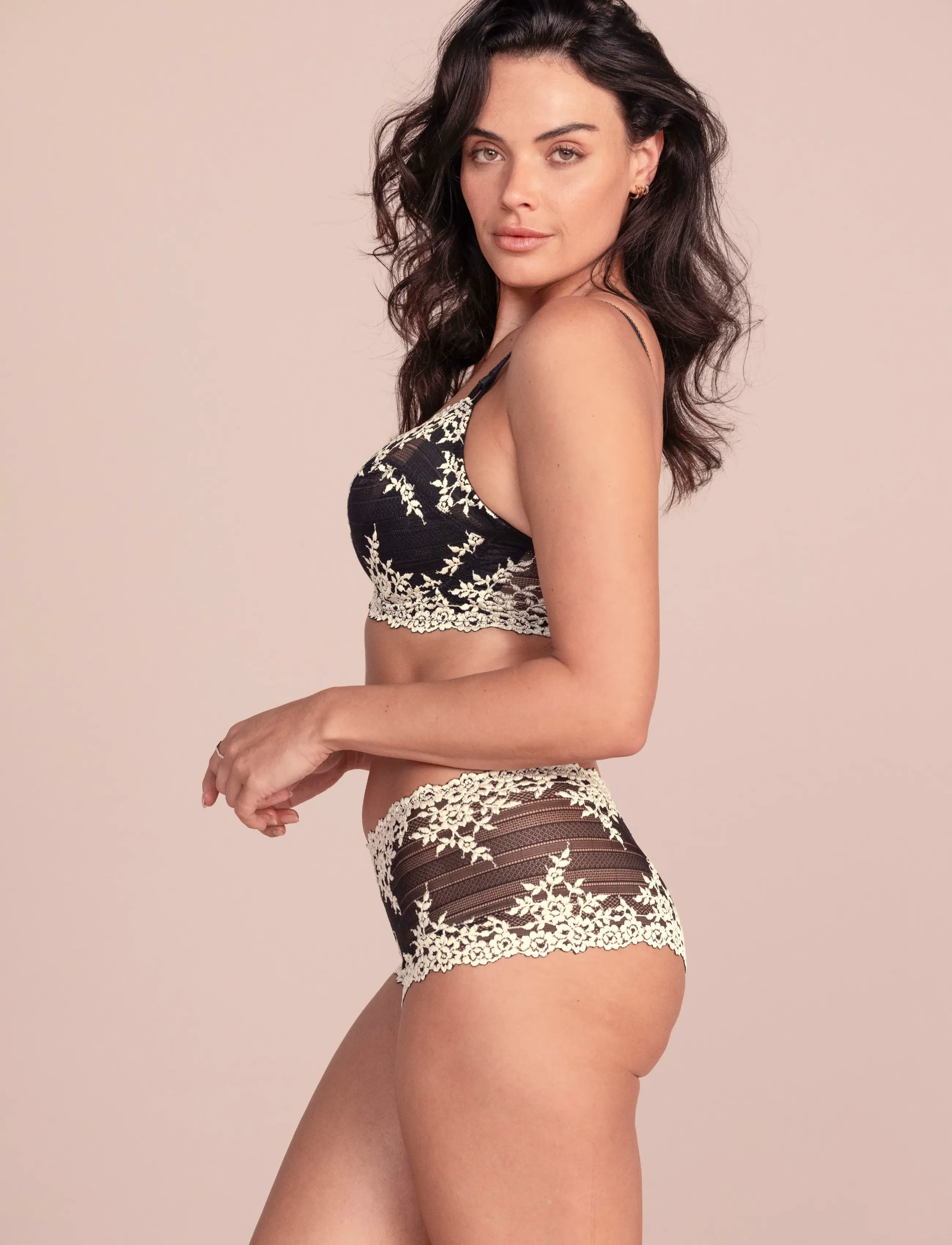 Wacoal - EMBRACE LACE - hipsters & hotpants - black - 4