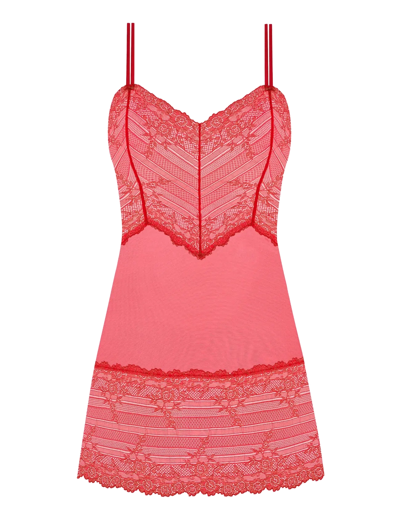 Wacoal EMBRACE LACE - Aluspesu - GRANDALIA RED/ROSE GOLD / red