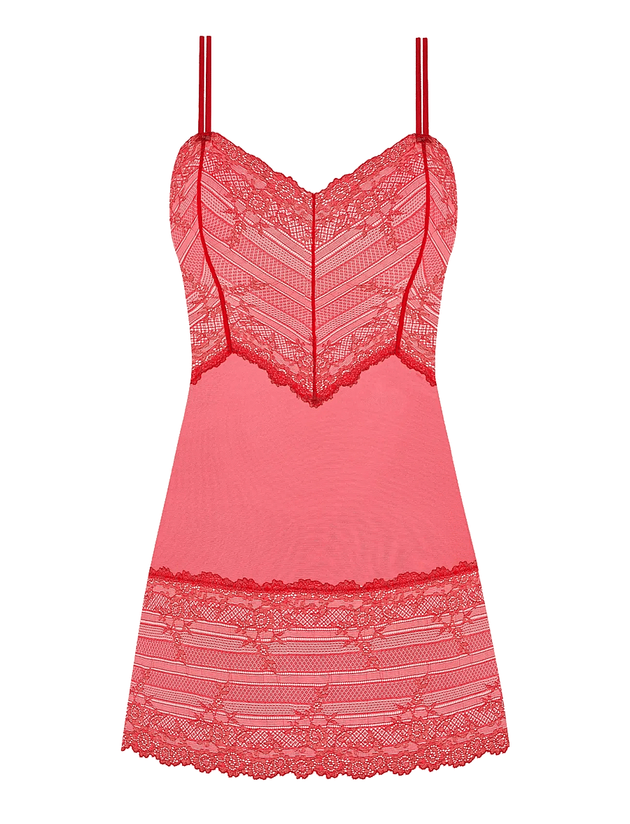 Wacoal - EMBRACE LACE - Öösärgid - grandalia red/rose gold - 1