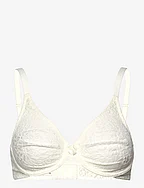 HALO LACE MOULDED UNDERWIRE BRA - IVORY