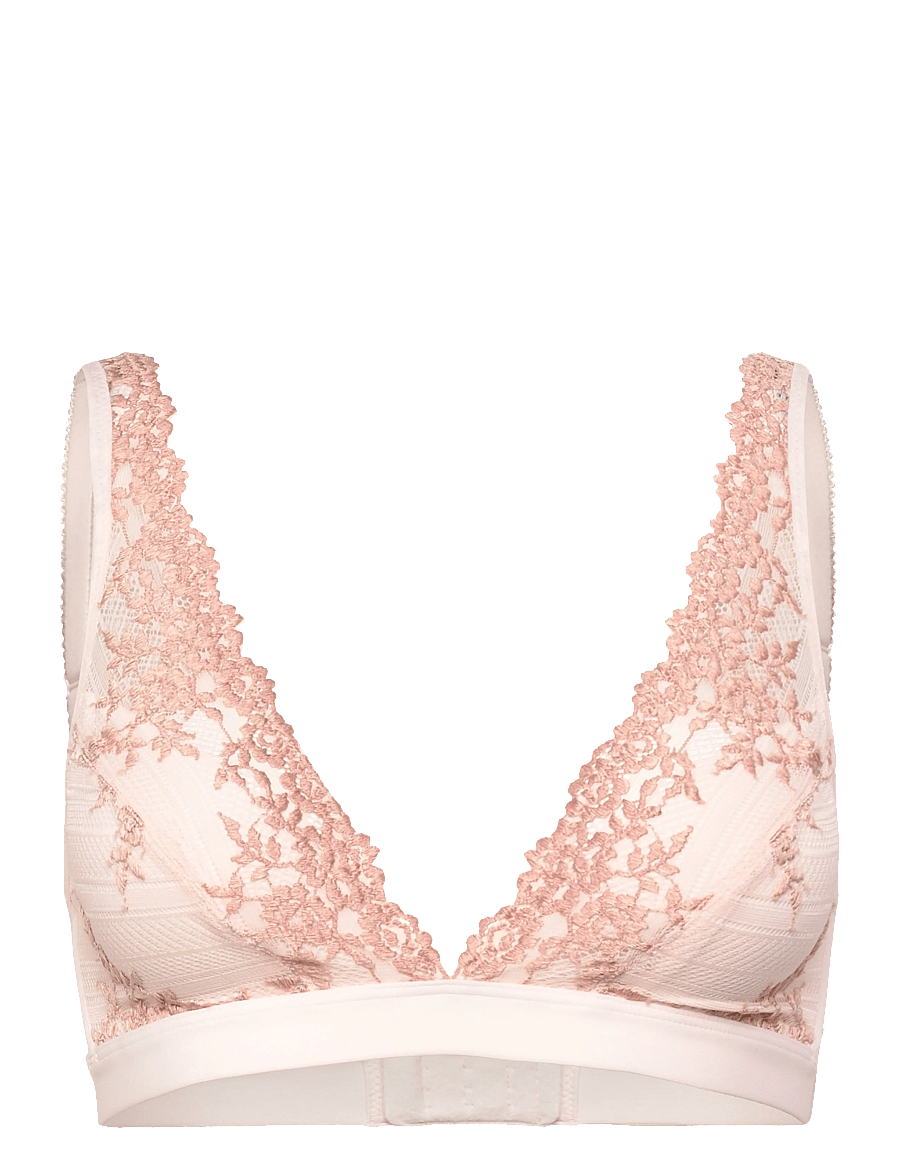 Wacoal - EMBRACE LACE - plunge bh'er - angel wing/rose dust - 1