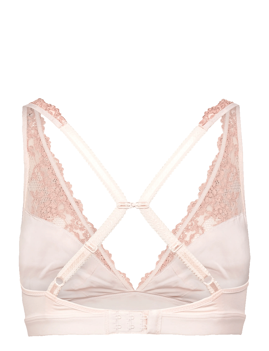 Wacoal - EMBRACE LACE - plunge bh'er - angel wing/rose dust - 3