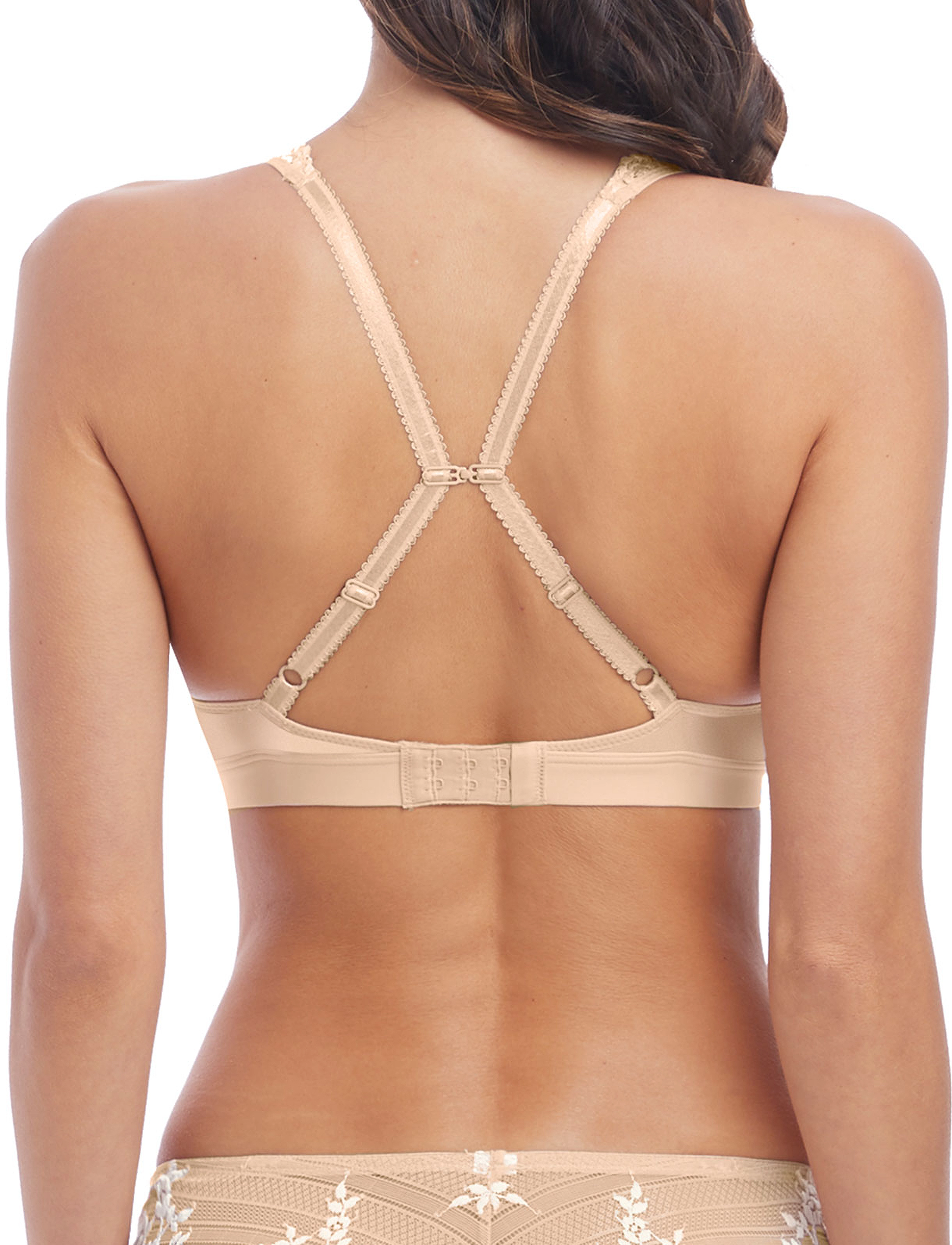 Wacoal - EMBRACE LACE - plunge bh:ar - nude - 5