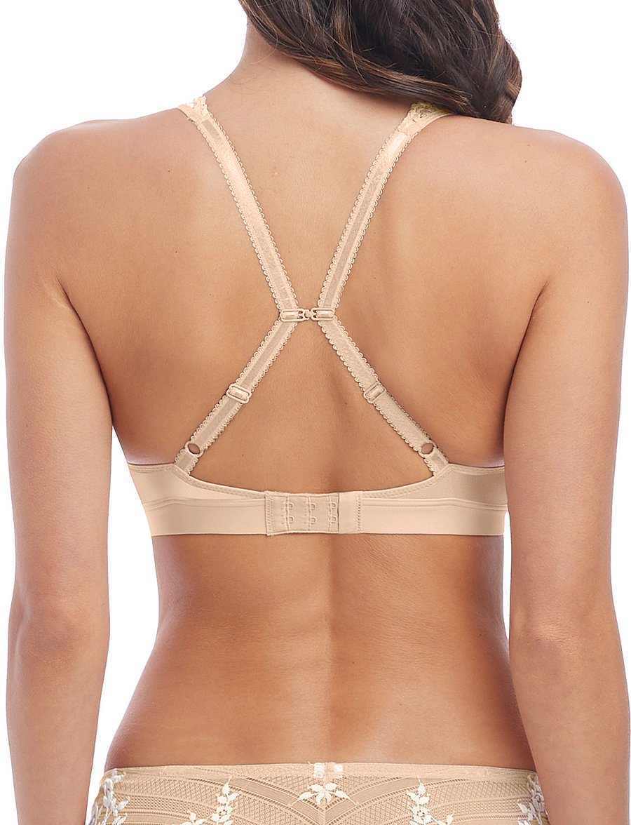 Wacoal - EMBRACE LACE - plunge bh:ar - nude - 5