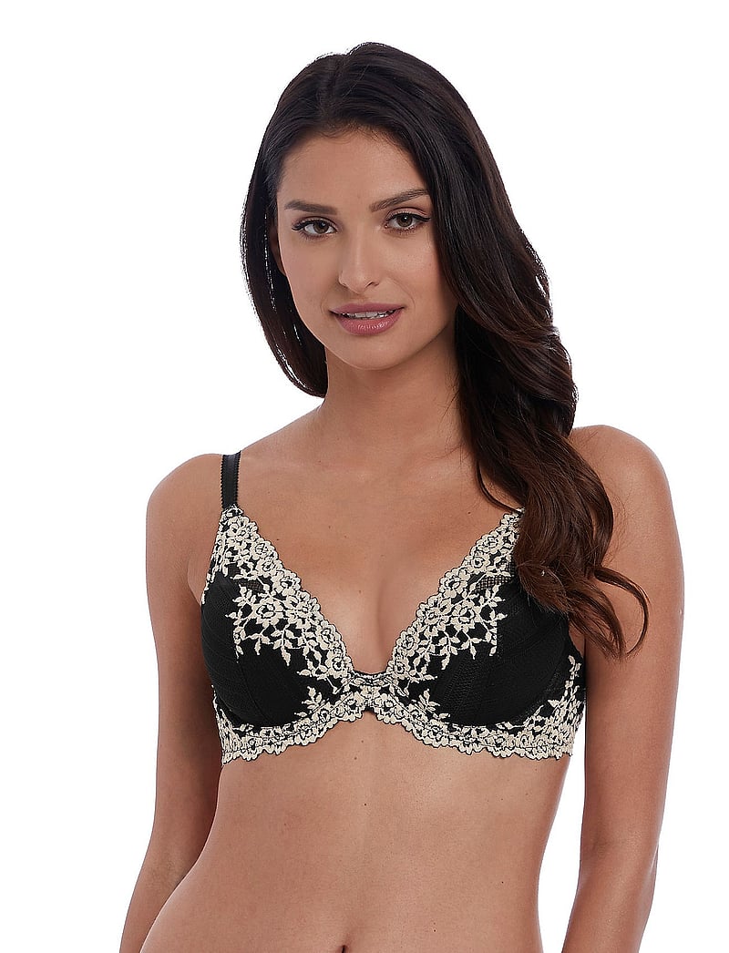 Wacoal - EMBRACE LACE - plunge bhs - black - 0