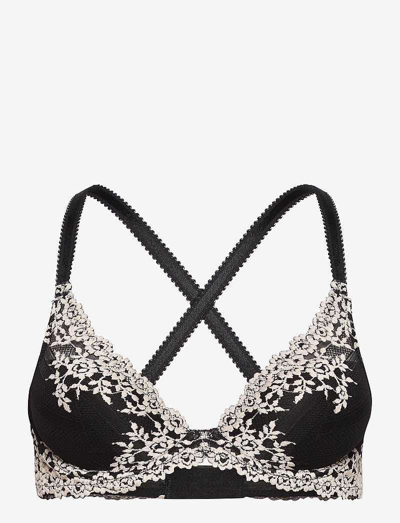 Wacoal - EMBRACE LACE - plunge bhs - black - 3