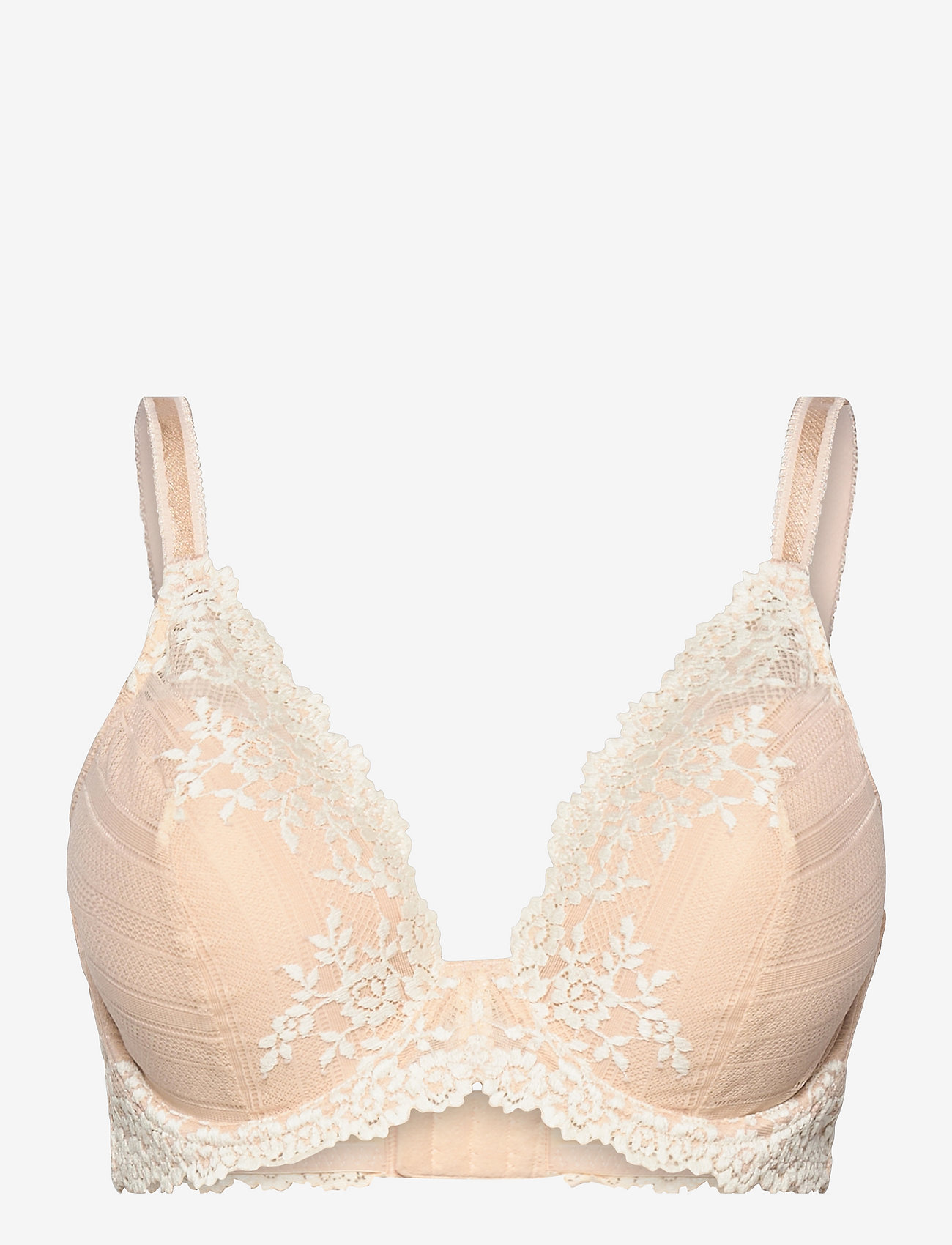Wacoal - EMBRACE LACE - plunge bh'er - nude - 0