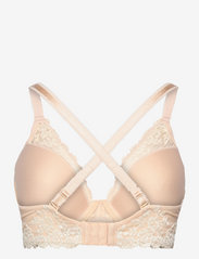 Wacoal - EMBRACE LACE - plunge bhs - nude - 2