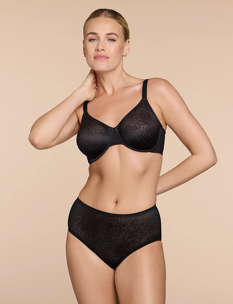 Wacoal - BACK APPEAL - traadiga rinnahoidjad - black - 0