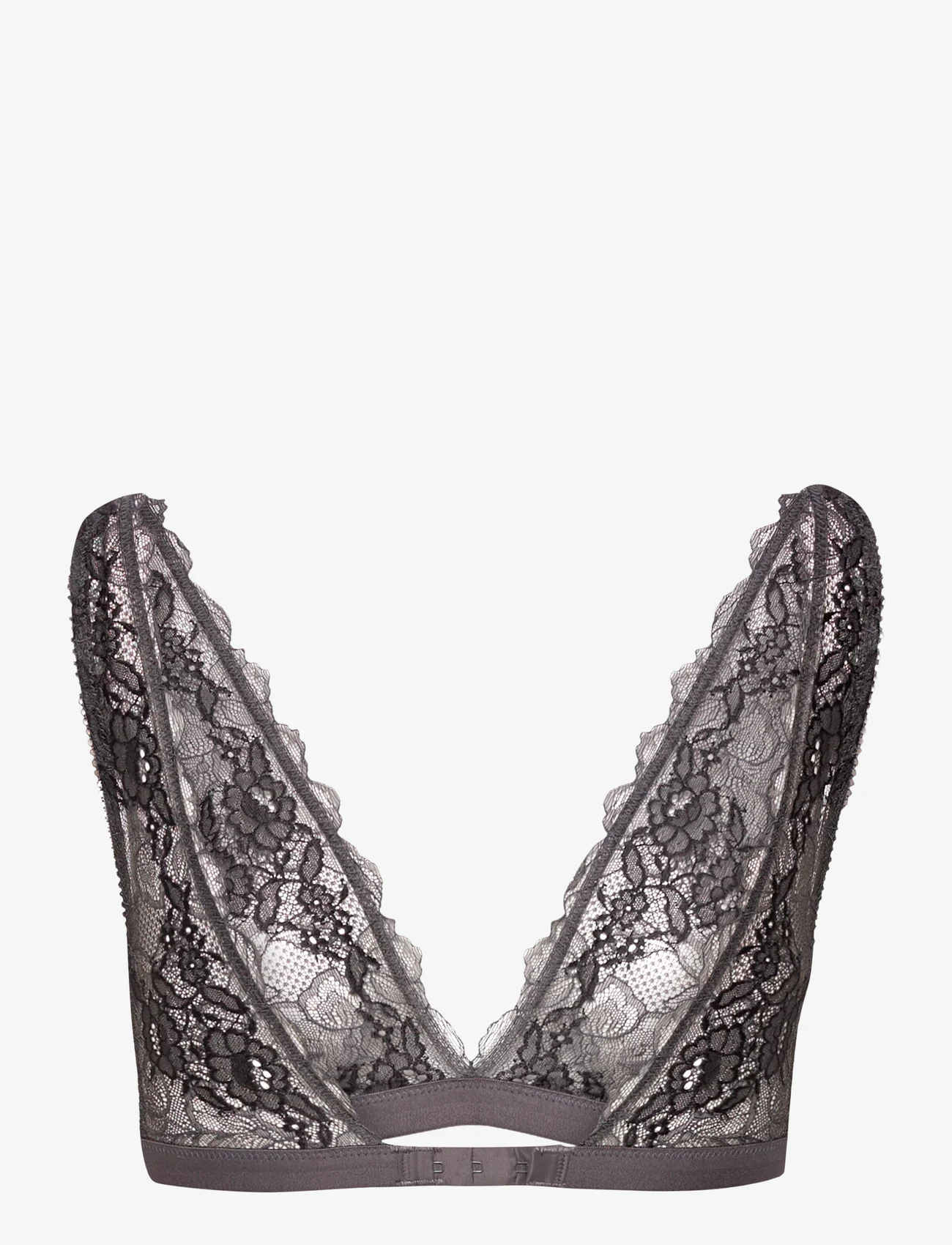 Wacoal - LACE PERFECTION - plunge bhs - charcoal - 1