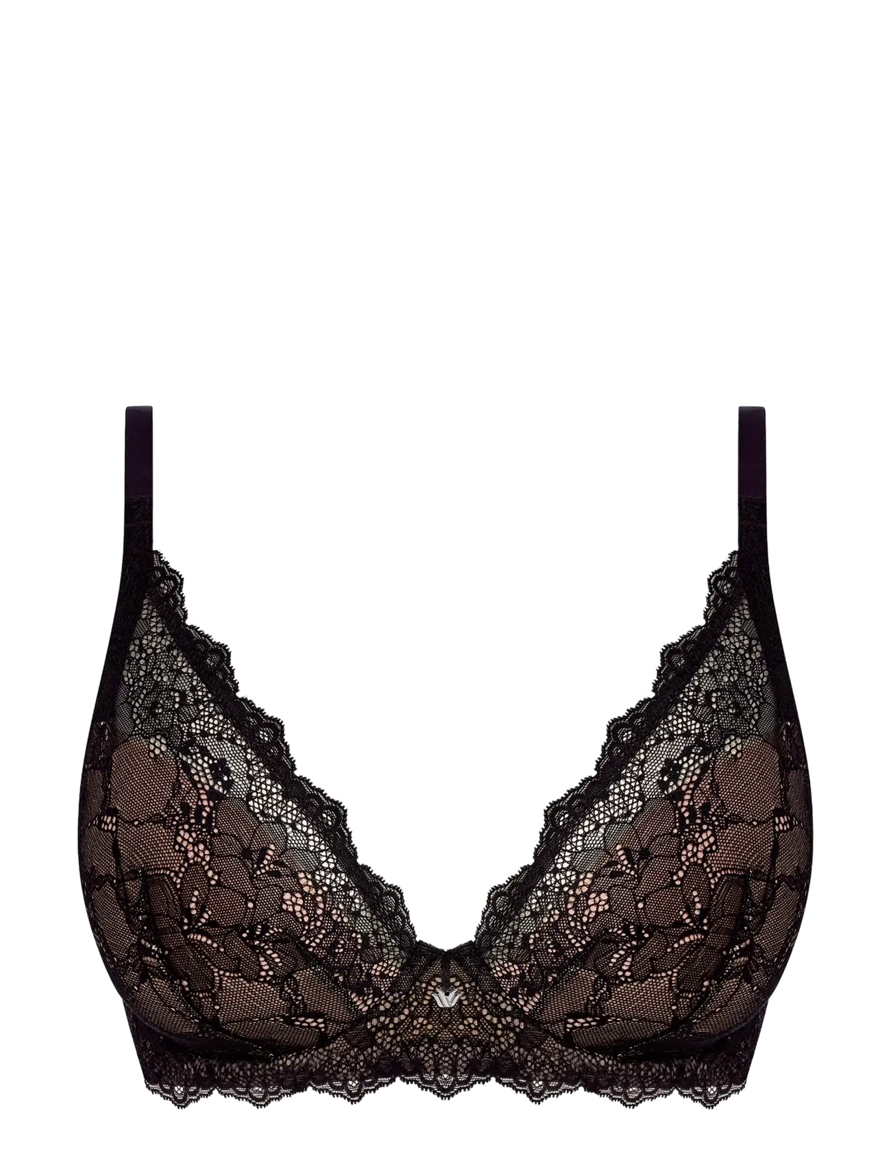 Wacoal WACOAL ESSENCE - Plunge bras - BLACK / black