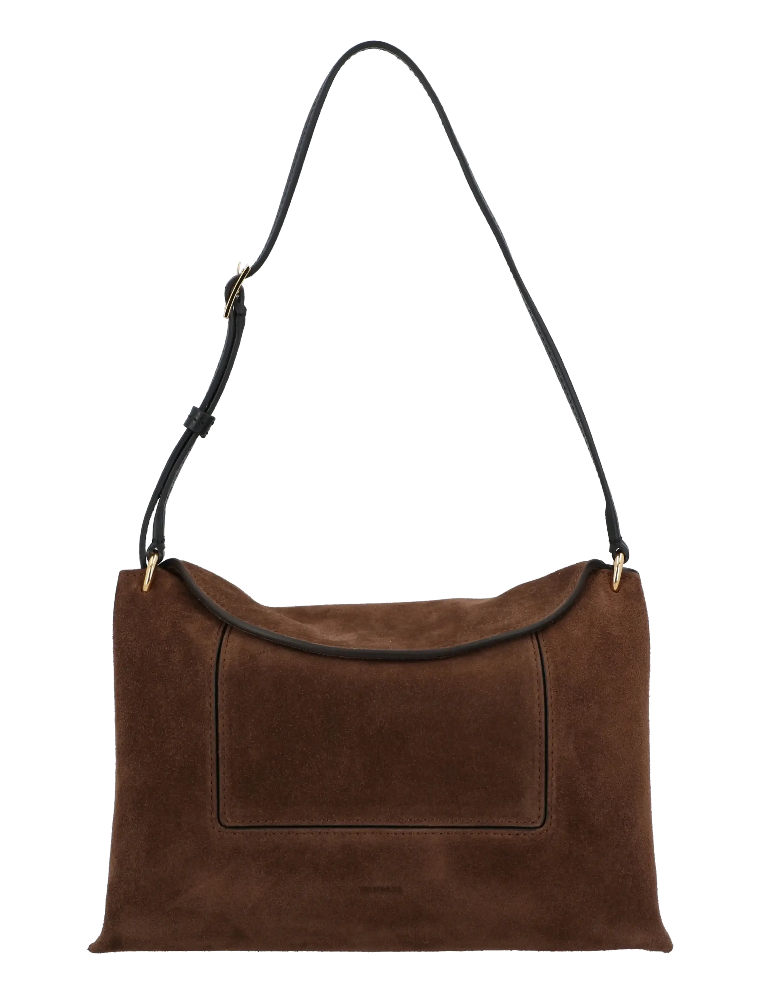Wandler Penelope Slouch Bag - Shoulder Bags - PALISSANDER SUEDE / brown