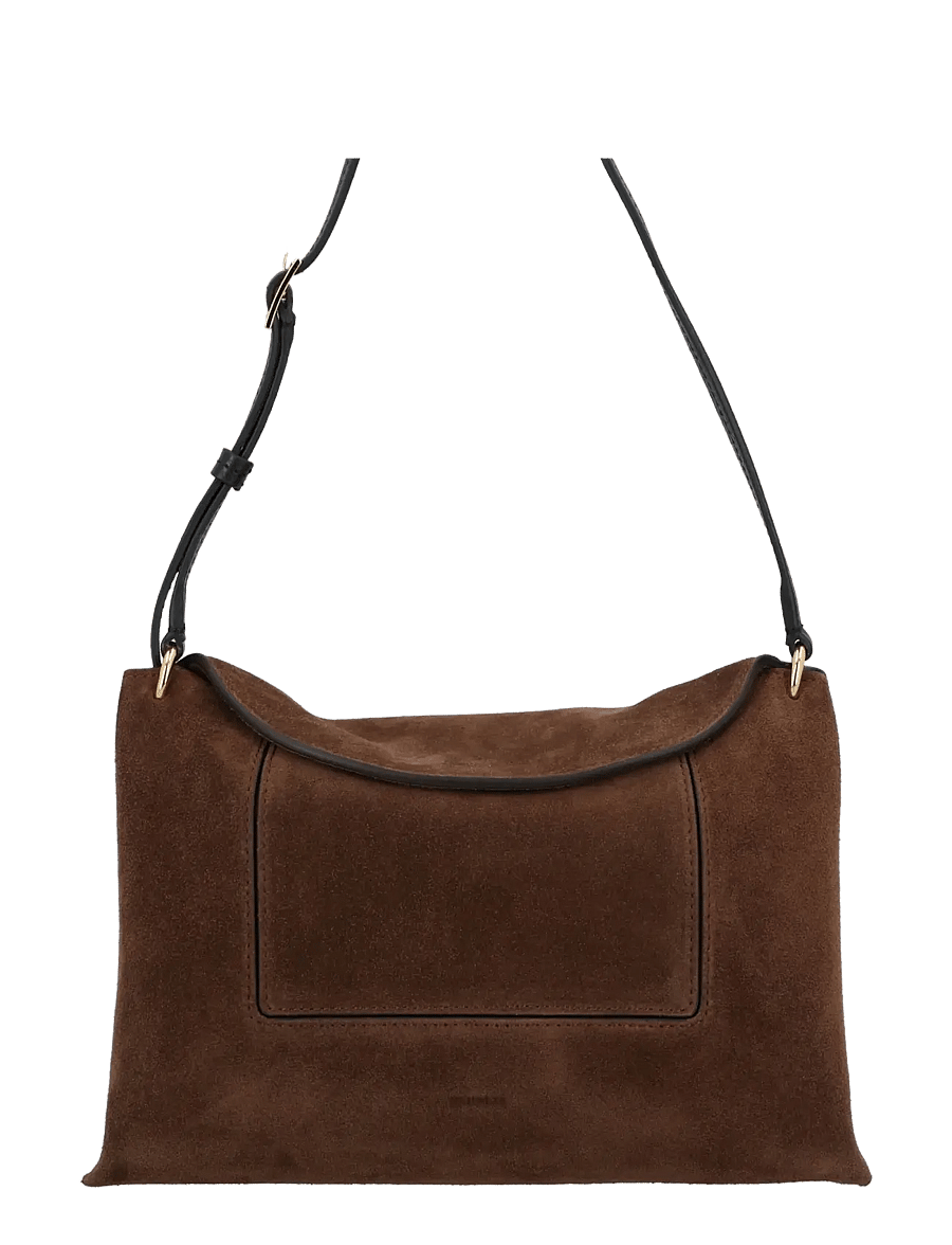 Wandler - Penelope Slouch Bag - fashion trends - palissander suede - 0