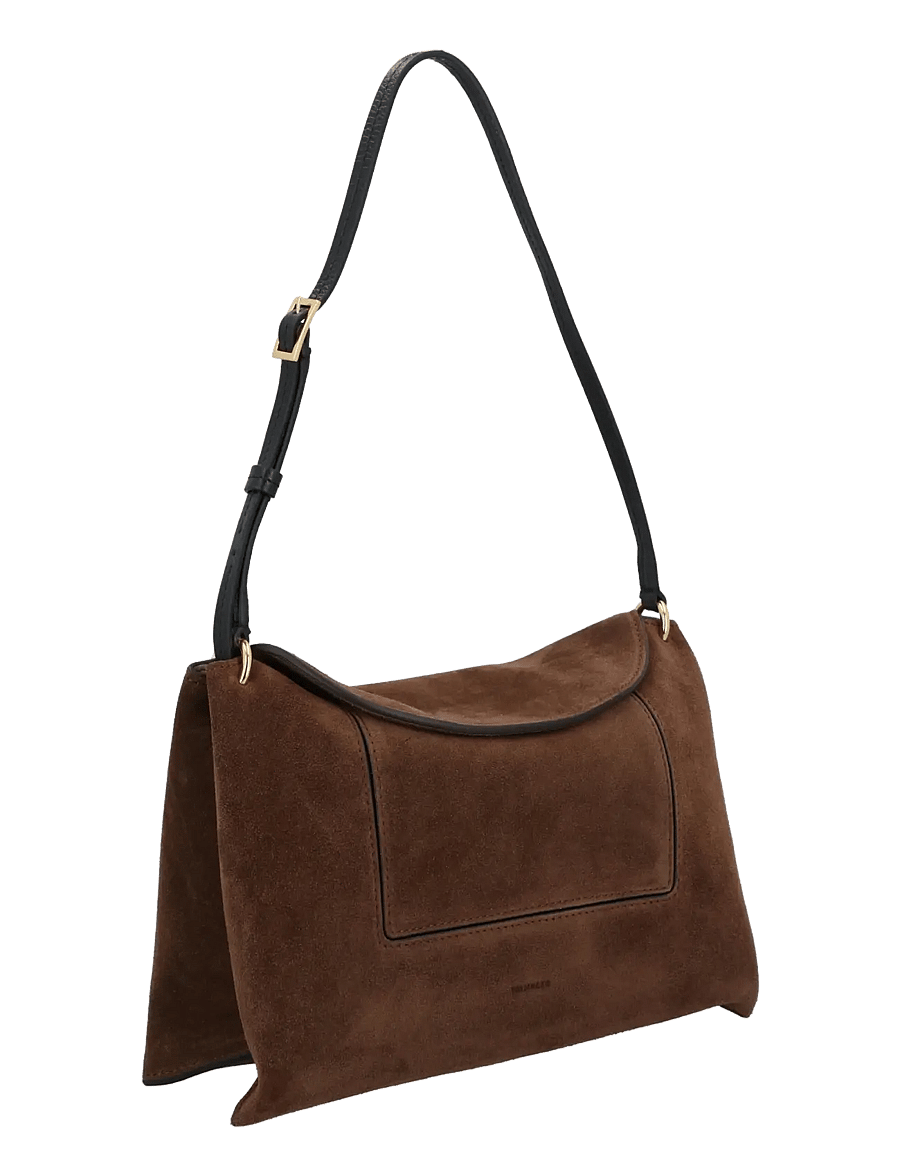Wandler - Penelope Slouch Bag - fashion trends - palissander suede - 1