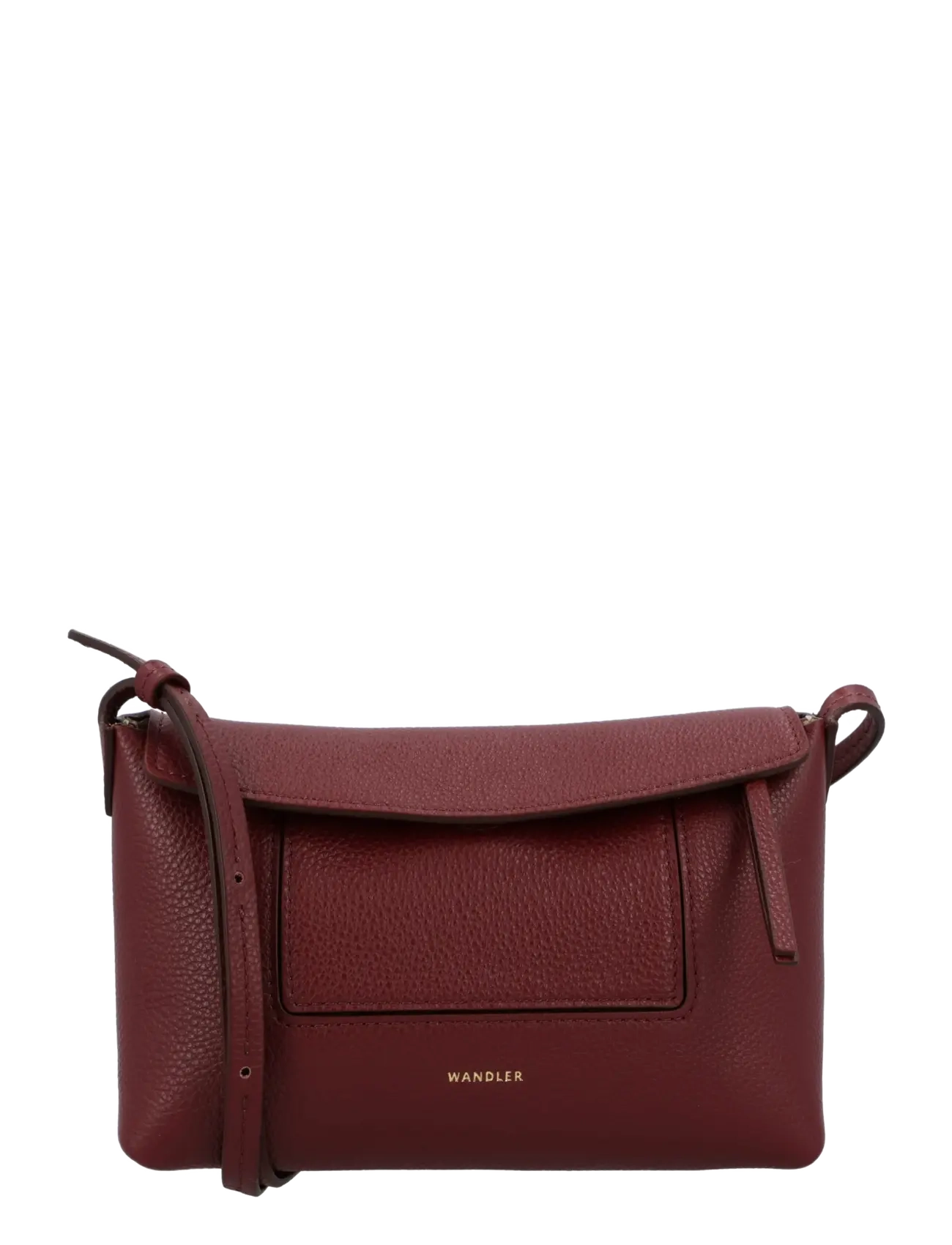 Wandler Penelope Slouch Mini Bag, One Size, Burgundy, Tasker > Crossbody-Tasker, Dame