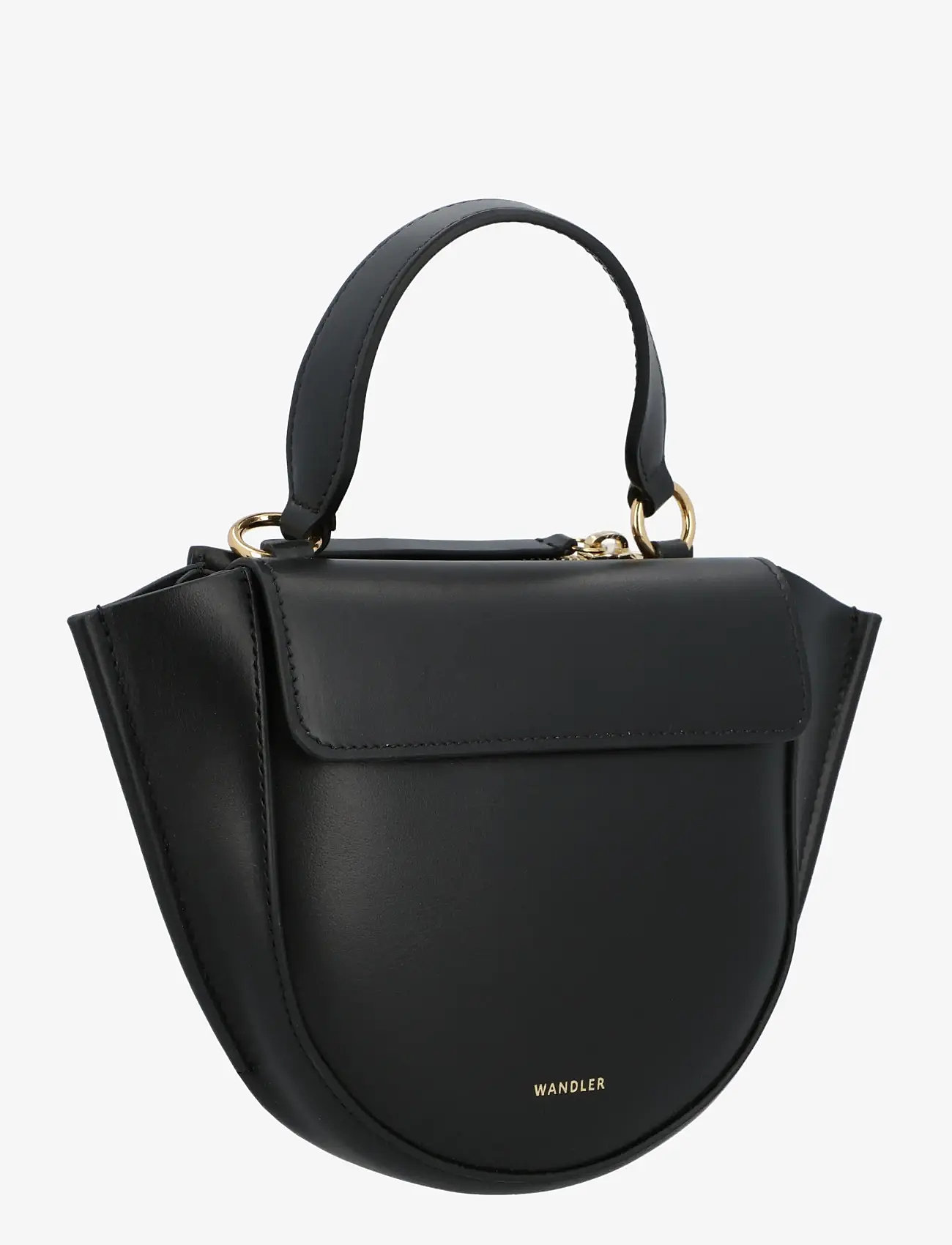 Wandler - Small Hortensia Handbag - særlige begivenheder - black - 1
