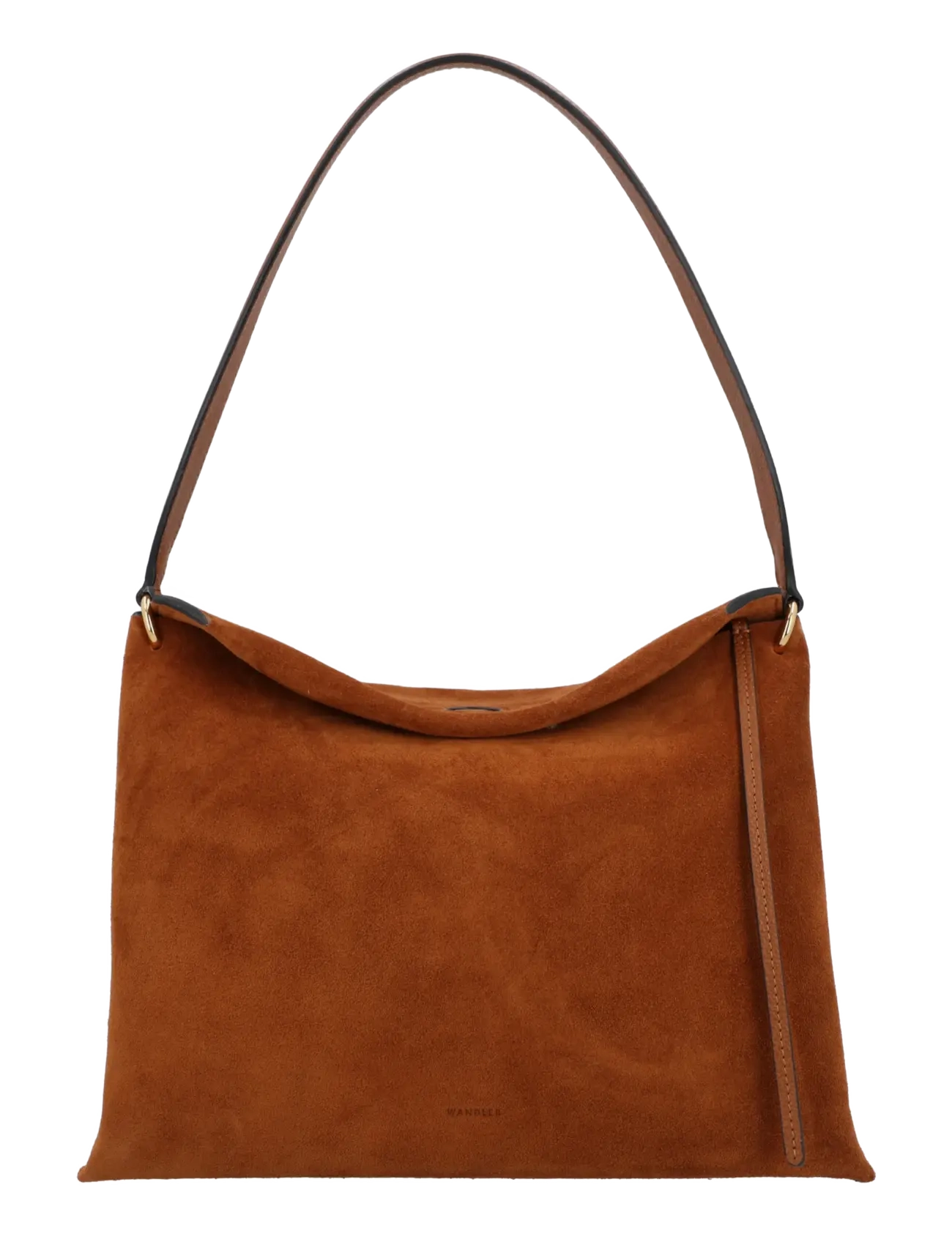 Wandler Penelope Tote Bag - Schultertaschen - SADDLE SUEDE / brown