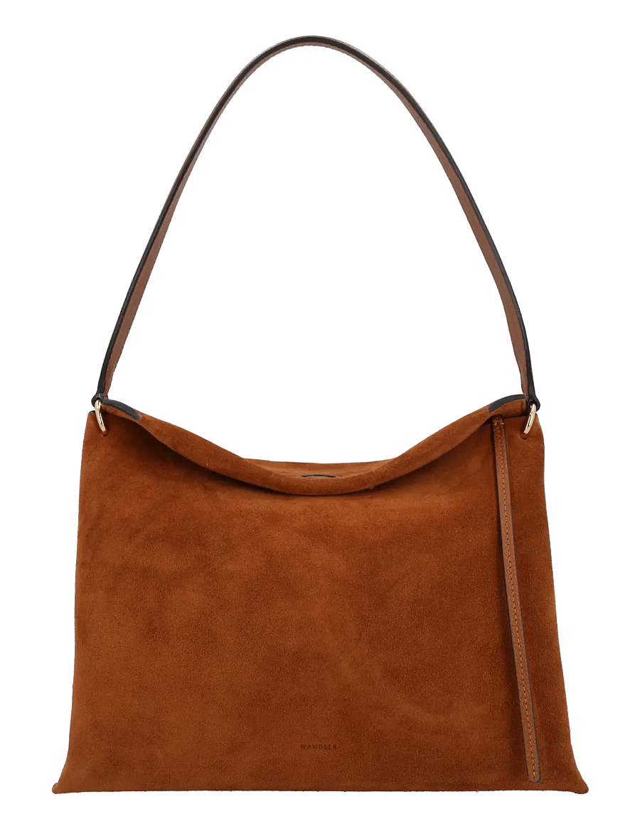 Wandler - Penelope Tote Bag - tote bags - saddle suede - 0