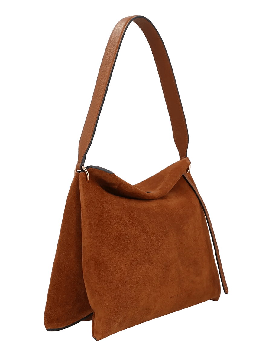 Wandler - Penelope Tote Bag - tote bags - saddle suede - 1