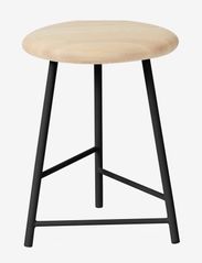 Warm Nordic - Pebble Stool - chairs & stools - ash, black noir - 0