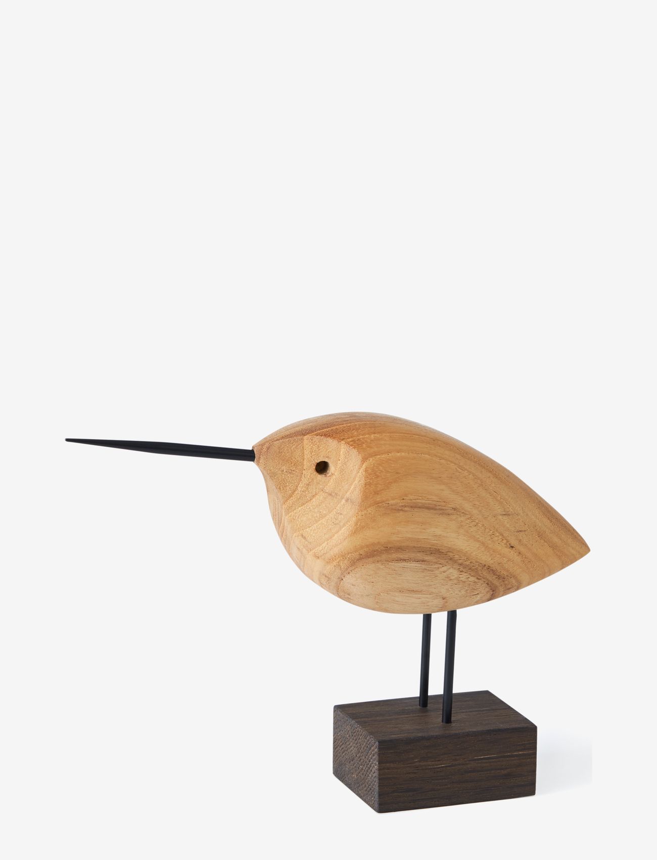 Warm Nordic - Beak Bird, Awake Snipe - træfigurer - teak - 0