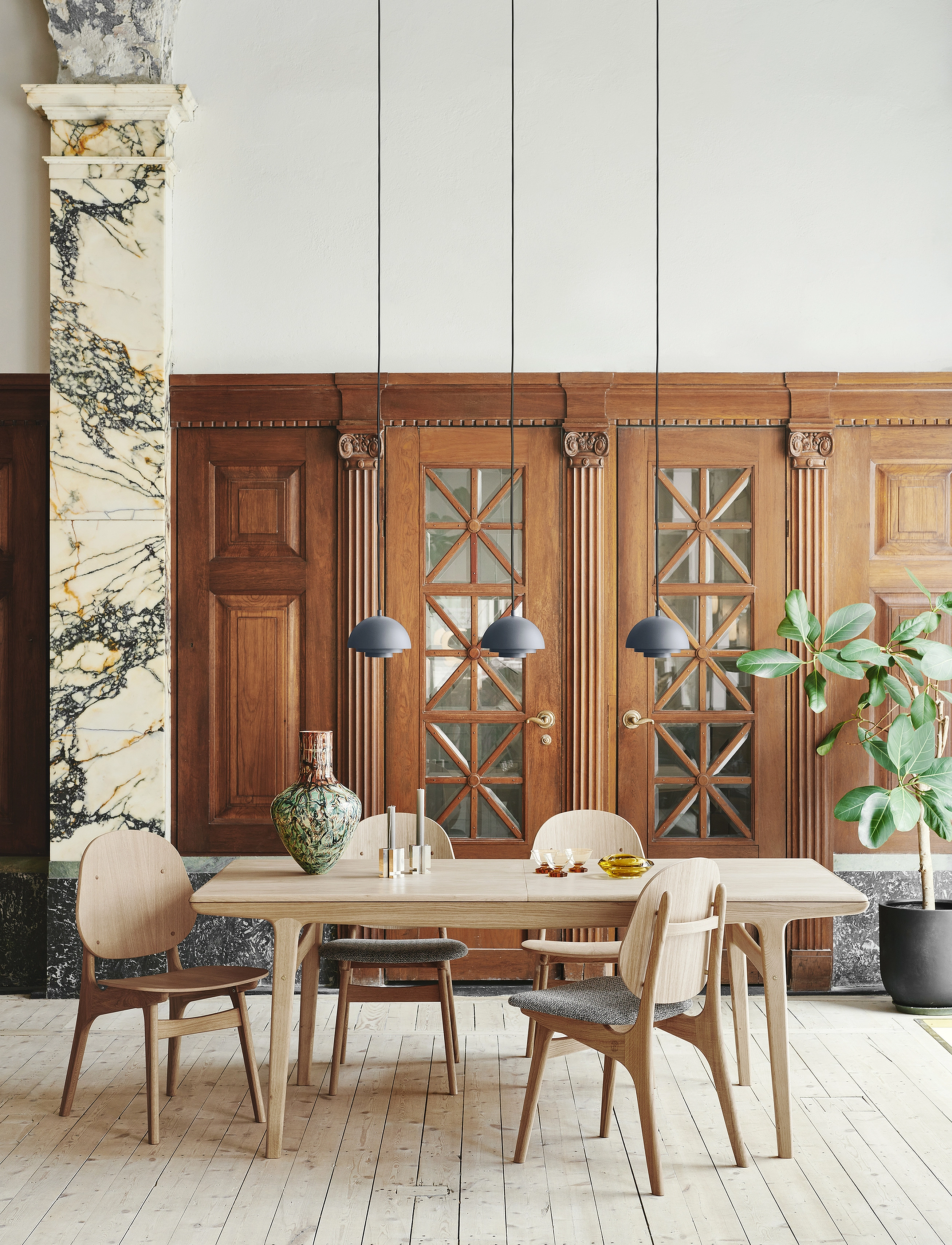 Warm Nordic Furniture - Evermore Dining Table 160 cm - white oiled oak - 2