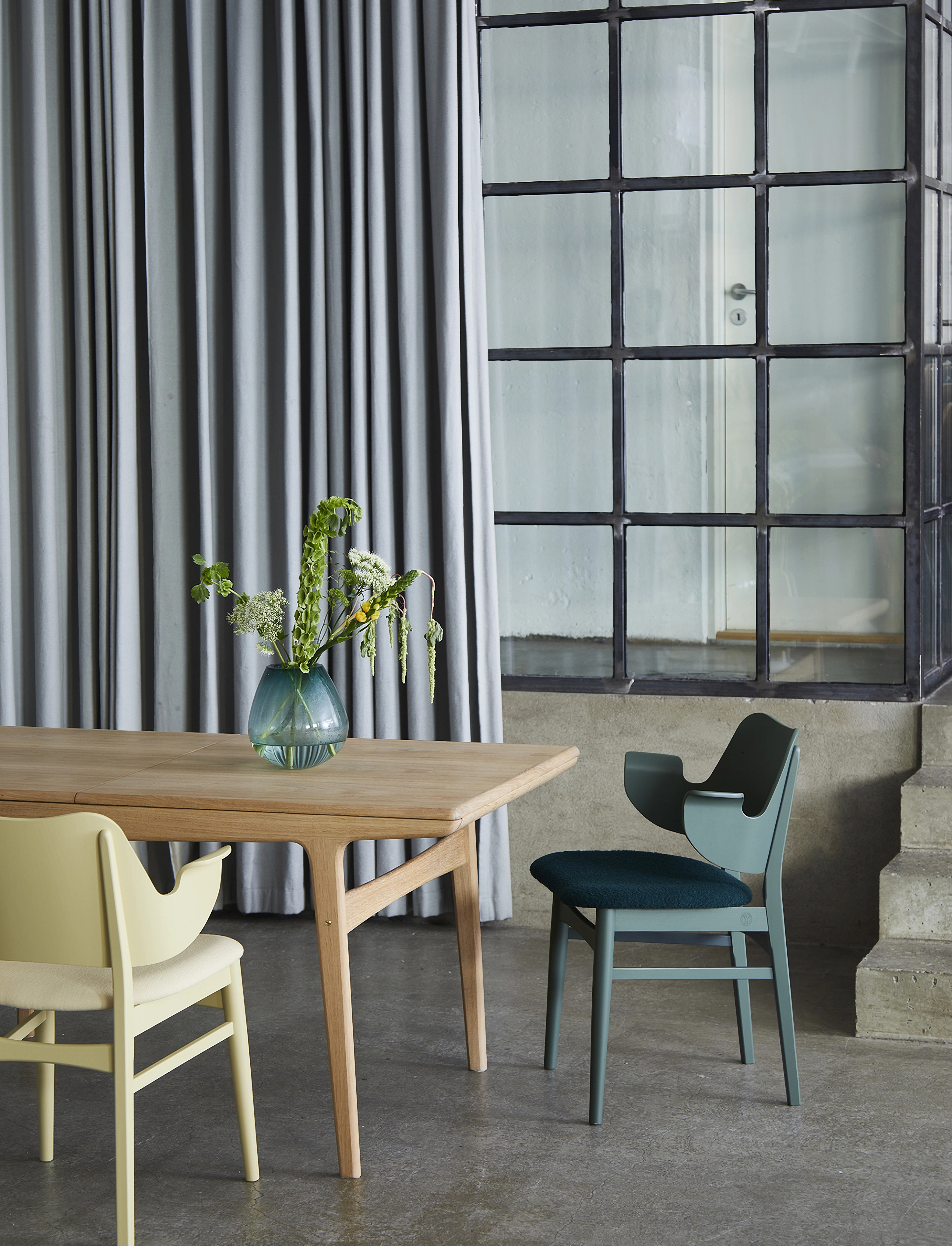 Warm Nordic Furniture - Evermore Dining Table 160 cm - white oiled oak - 3