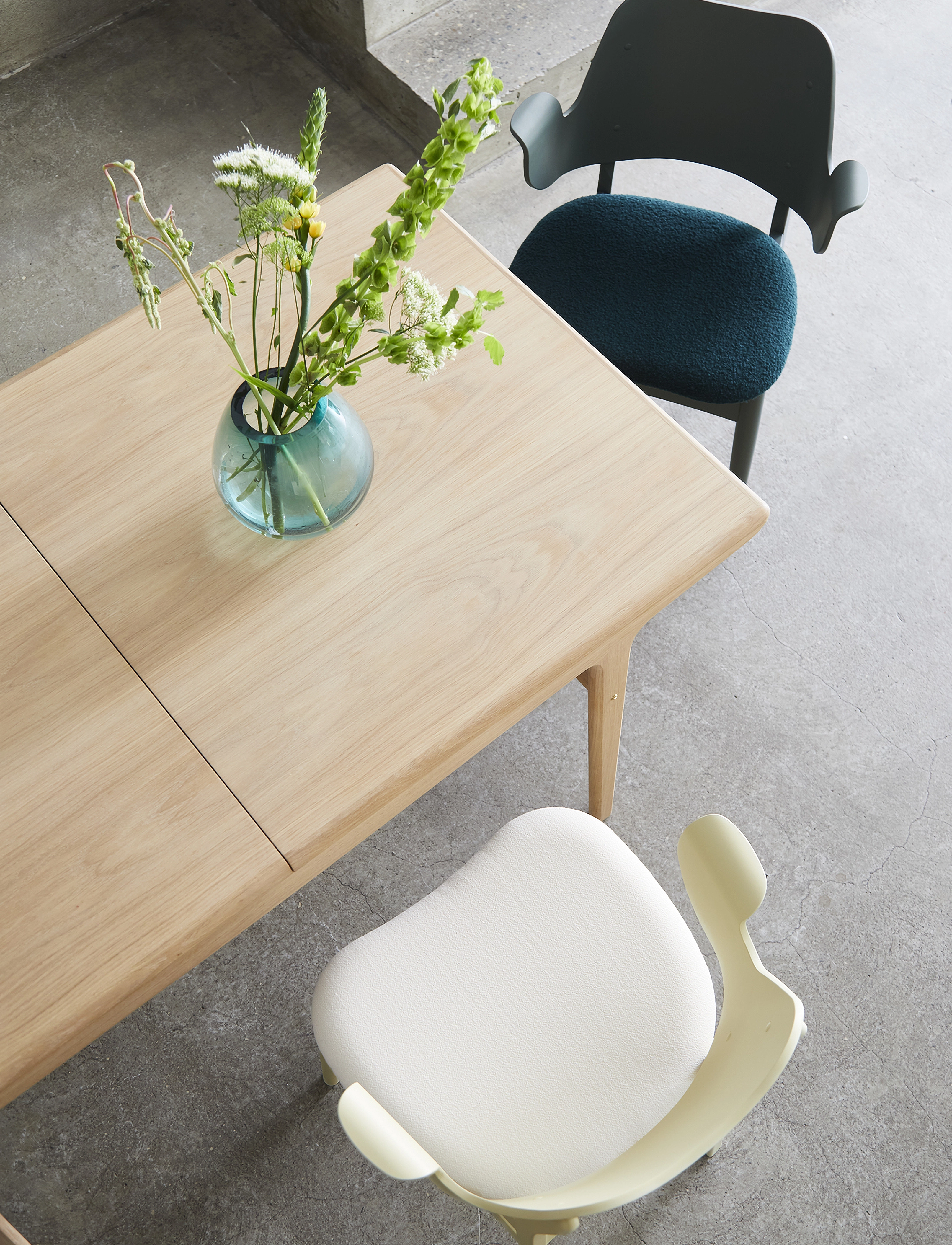 Warm Nordic Furniture - Evermore Dining Table 160 cm - white oiled oak - 4