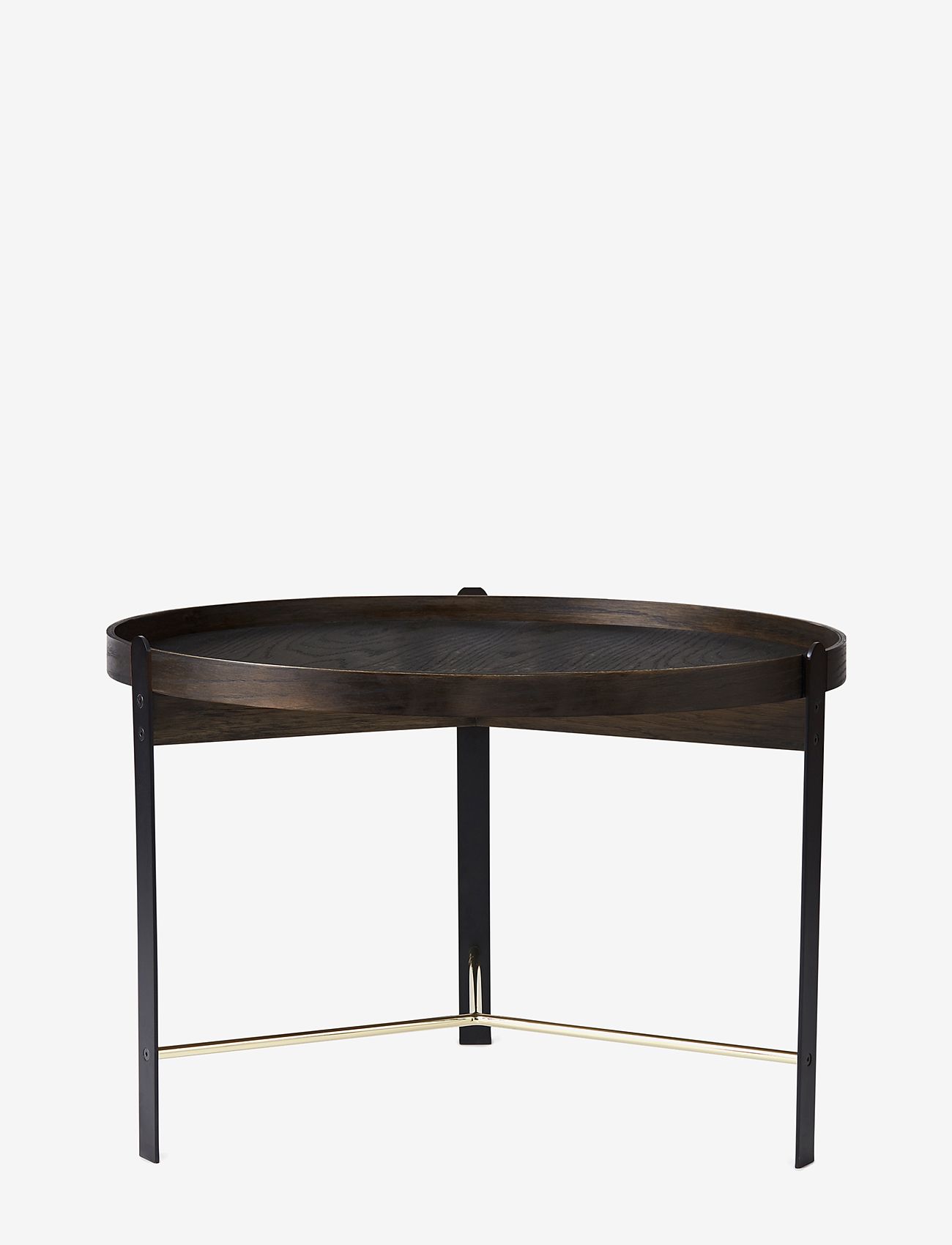 Warm Nordic Furniture - Compose Smoked oak - pöydät - black - 0