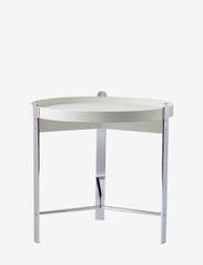 Warm Nordic Furniture - Compose WHITE - stalai - warm white/chrome - 0
