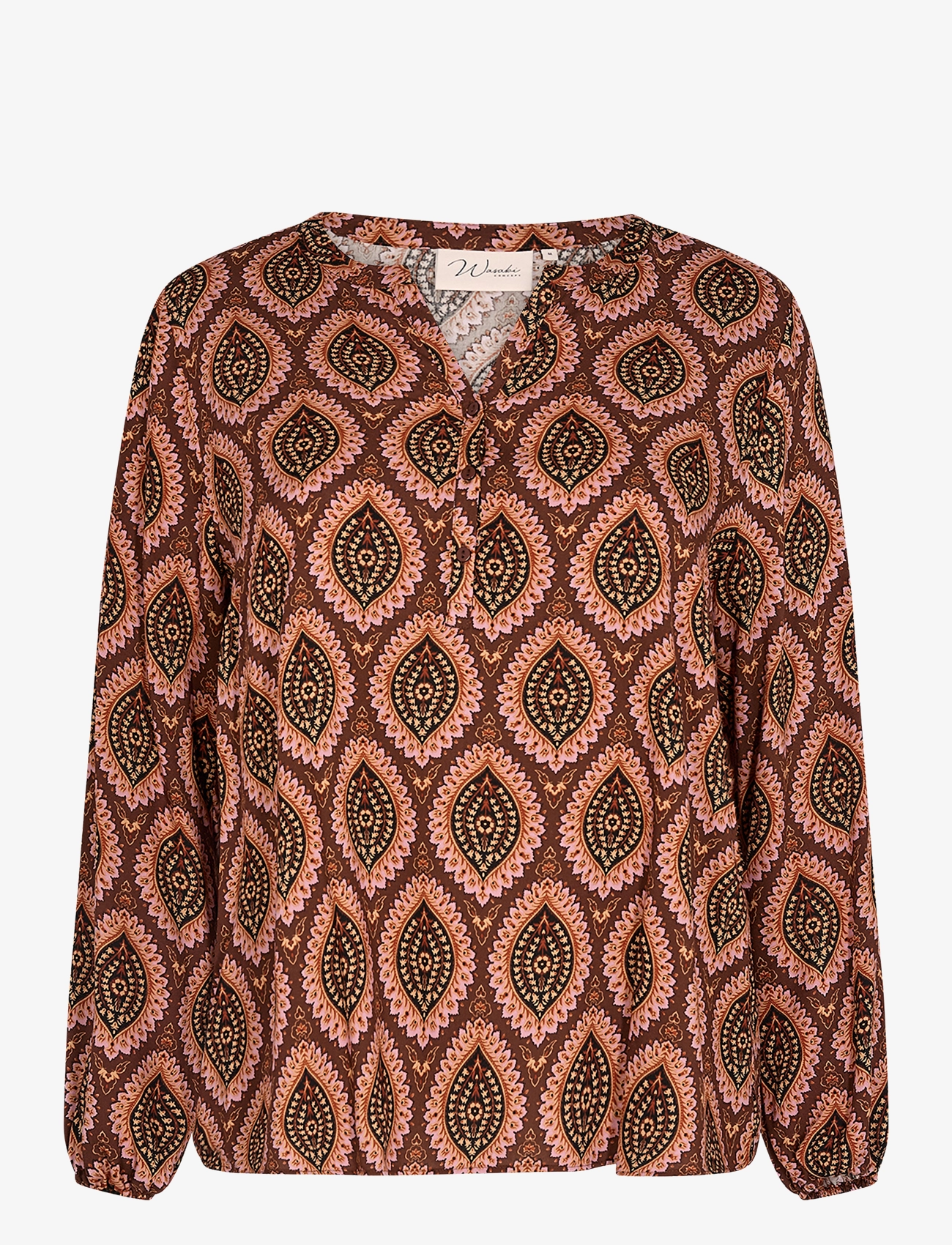 Wasabiconcept WA-SHEELA - Bluser - COFFEE COMBI / brown