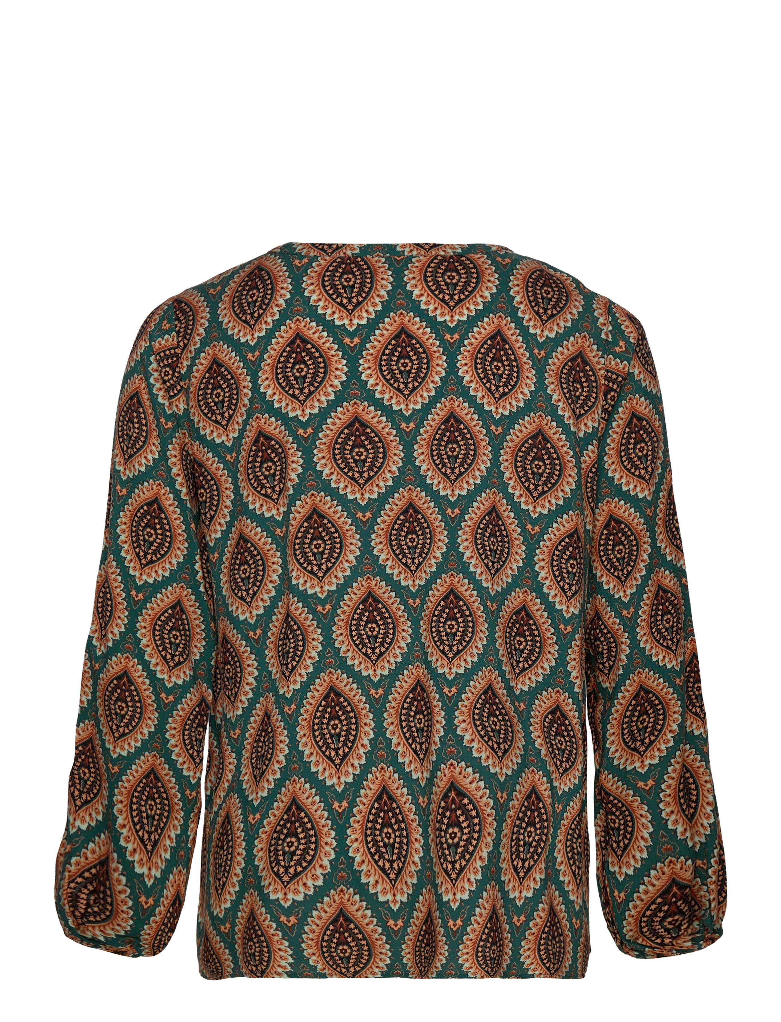 Wasabiconcept - WA-SHEELA - langærmede bluser - shady green combi - 3