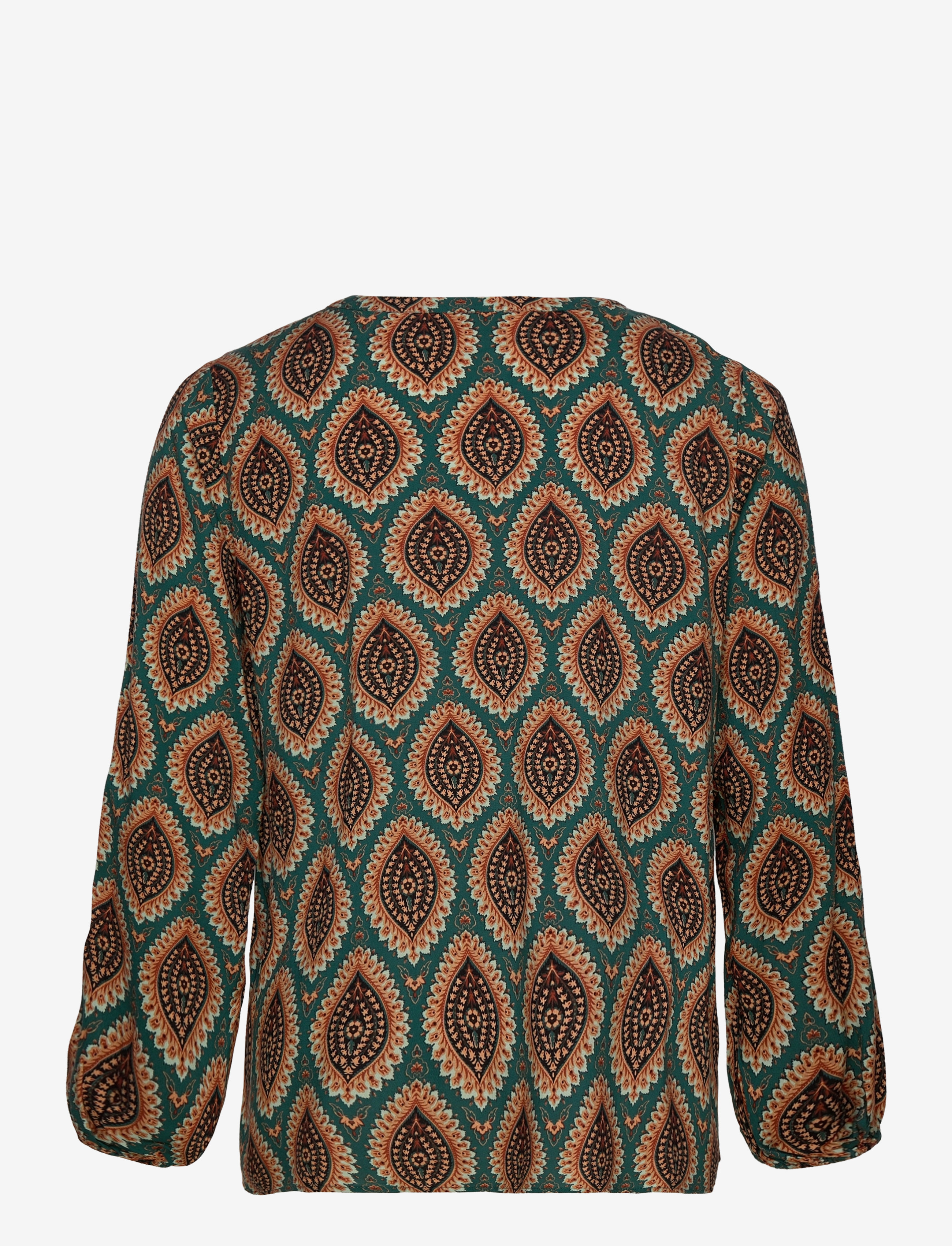 Wasabiconcept - WA-SHEELA - langærmede bluser - shady green combi - 4