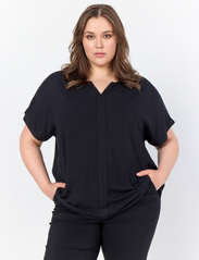 Wasabiconcept - WA-SIA - short-sleeved blouses - black - 2
